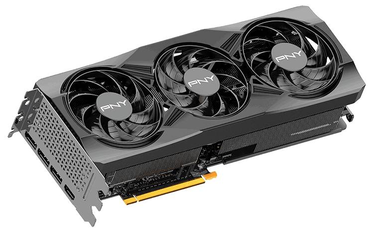 PNY RTX5070Ti VERTO OC Triple Fan 16 GB GDDR7 HDMI 3xDP Grafikkarte 16.384 MB