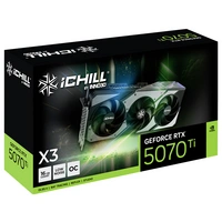 Inno 3D Grafikkarte Nvidia RTX 5070 Ti 5070 Ti iCHILL X3 16GB GDDR7-RAM PCIe x16 PCIe 5.0 x16 Inno 3D Grafikkarte Nvidia RTX 5070 Ti 5070 Ti iCHILL X3 16GB GDDR7-RAM PCIe x16 PCIe 5.0 x16