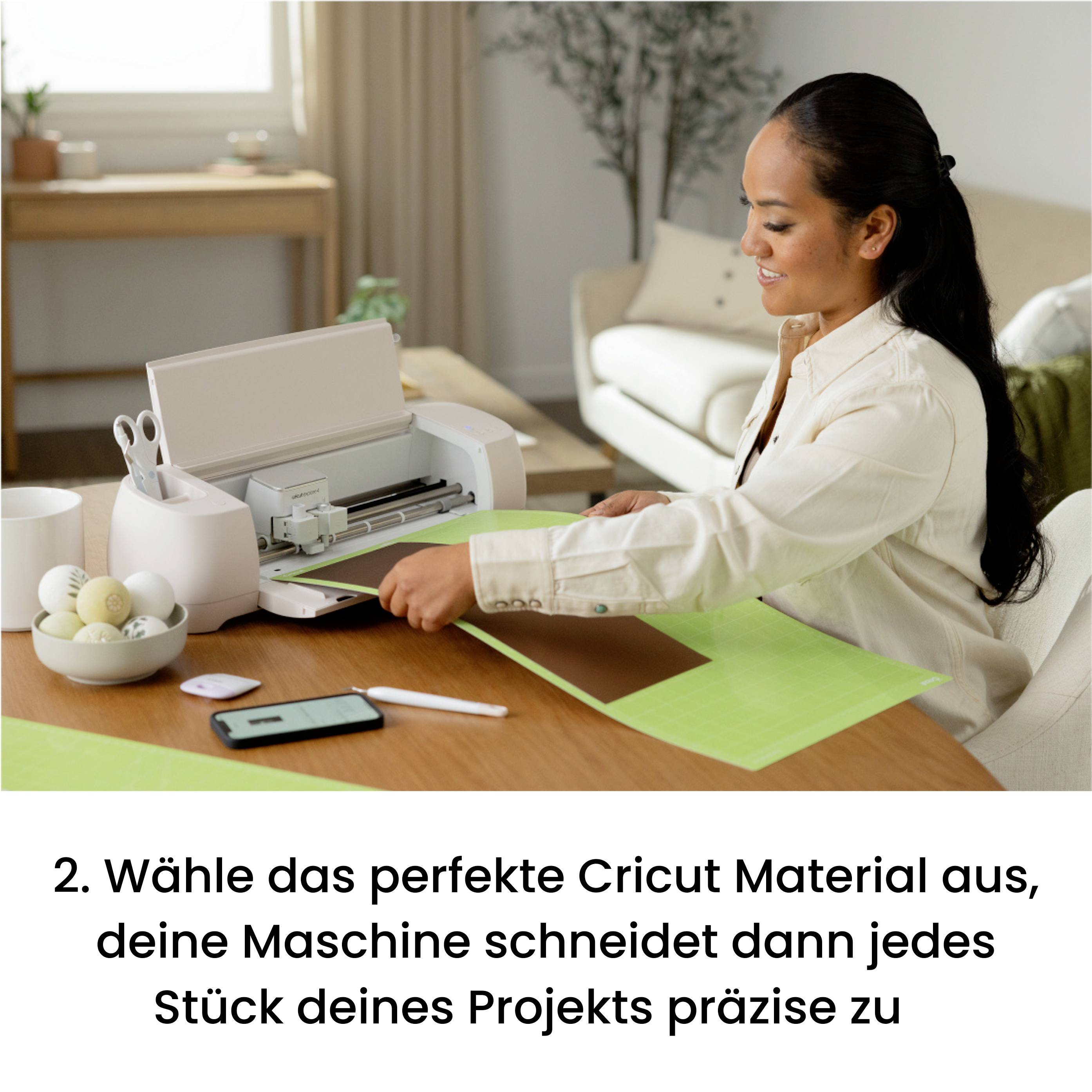 Cricut Explore 4 Essentials Bundle Schneideplotter Gestaltungsset Schnittbreite 29.7 cm