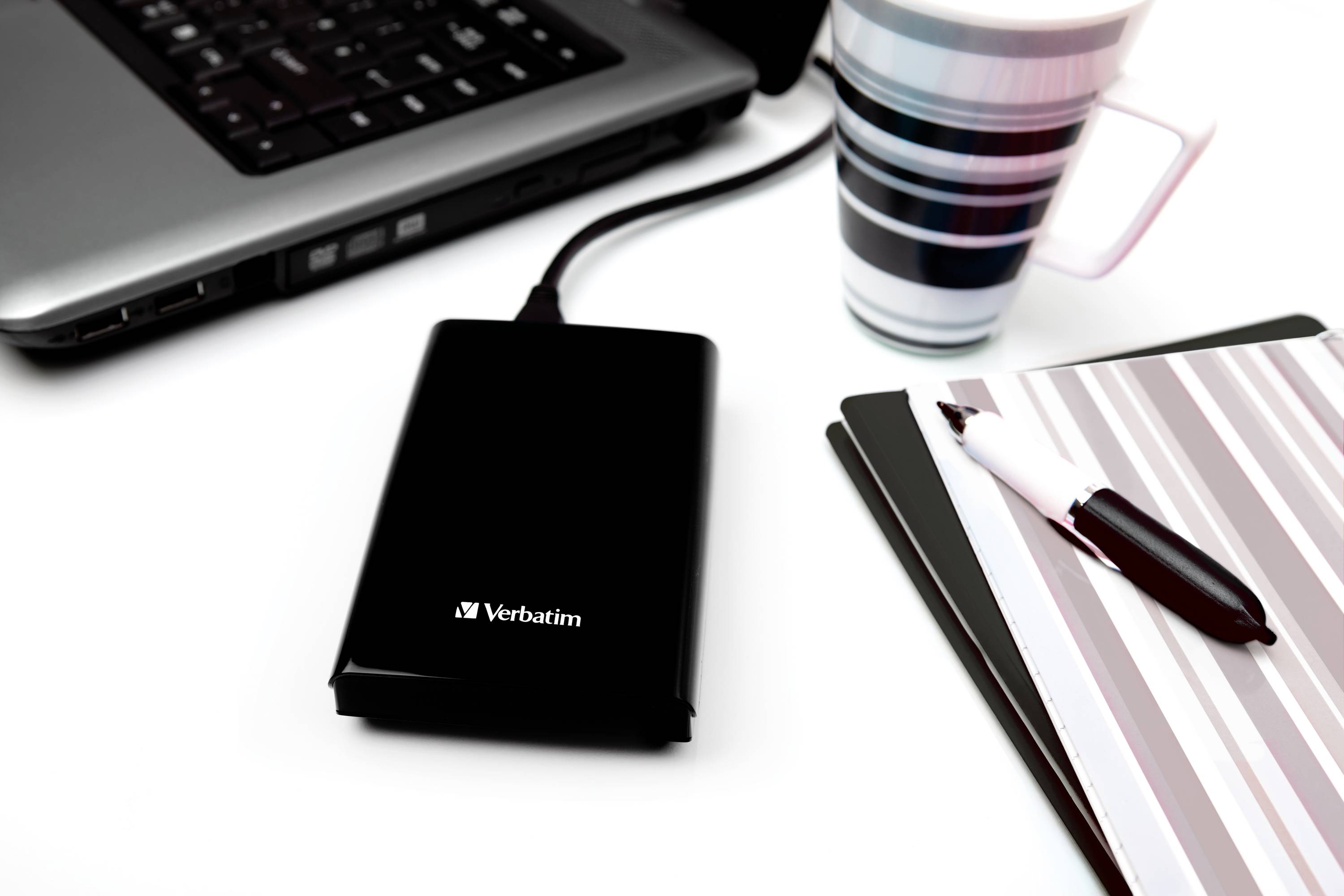 Verbatim Store 'n' Go Slim 1TB Externe SSD USB-C® (USB 3.2 Gen 1) Schwarz 32182