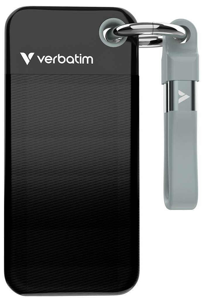 Verbatim Pocket 1TB Externe SSD USB-C® (USB 3.2 Gen 2) Schwarz, Grau 32190