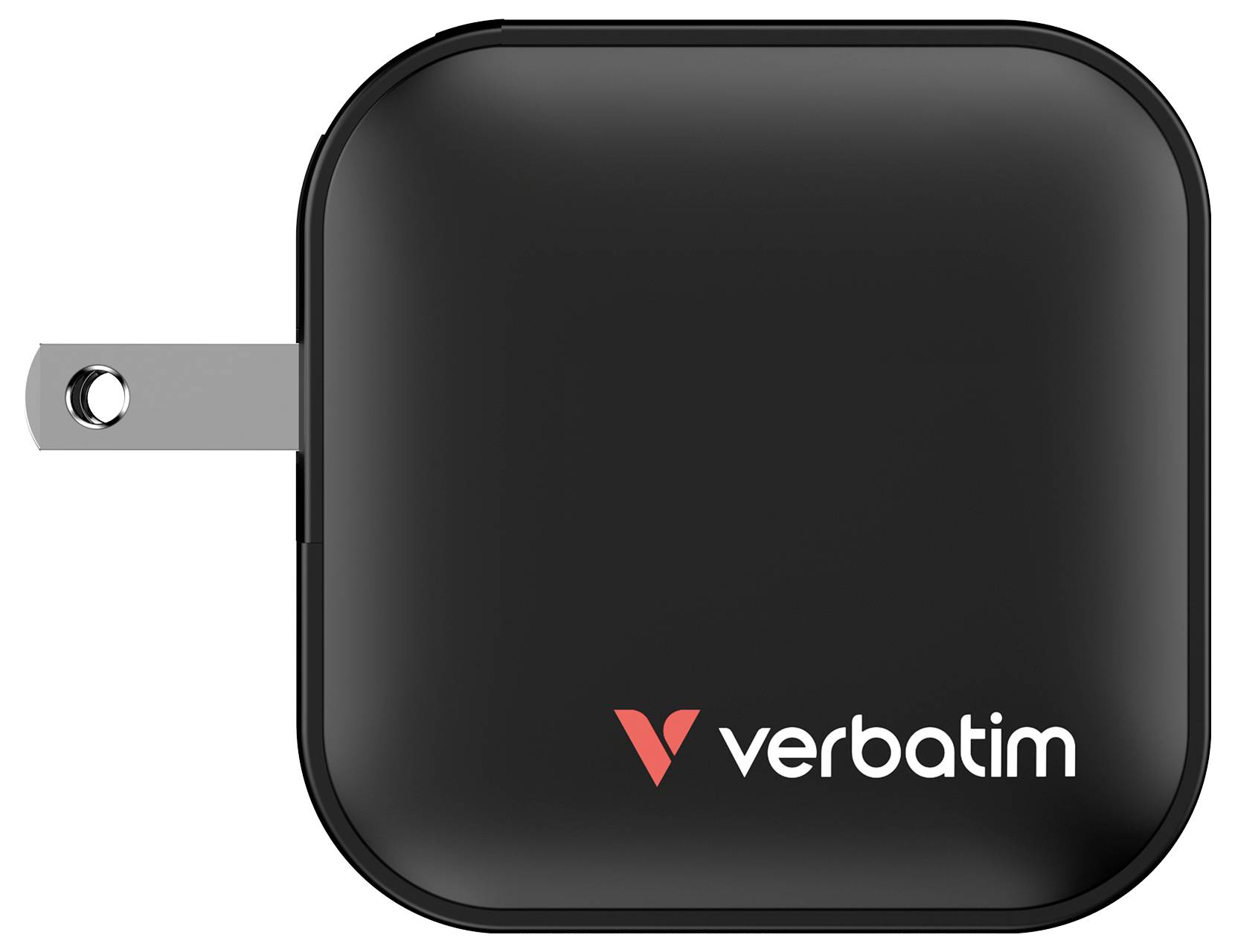 Verbatim Mini GaN Charger Reiseladeadapter 70W 1x USB-A, 2x USB-C® USB PD 3.0, QC 3.0, QC 4+ Schwarz Schnellladegerät, GaN, mit