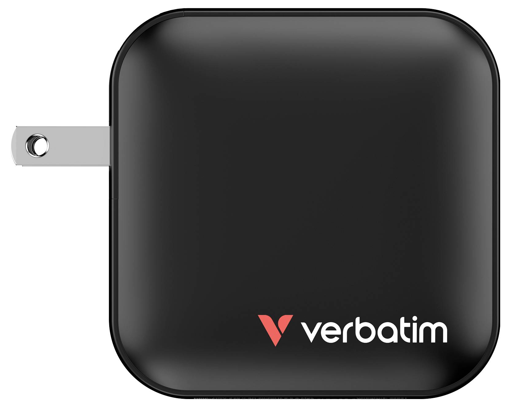 Verbatim Mini GaN Charger Reiseladeadapter 100W 1x USB-A, 3x USB-C® USB PD, USB PD 3.0, QC 3.0 Schwarz Schnellladegerät, GaN, mit