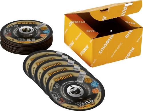 Rhodius 211077 Trennscheiben-Set 125 mm 25 St. Edelstahl, Stahl
