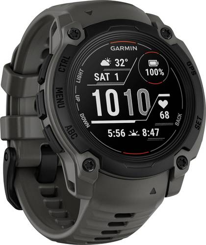 Garmin Instinct® E - 40 mm Kohle/Schwarz Smartwatch Schwarz, Charcoal