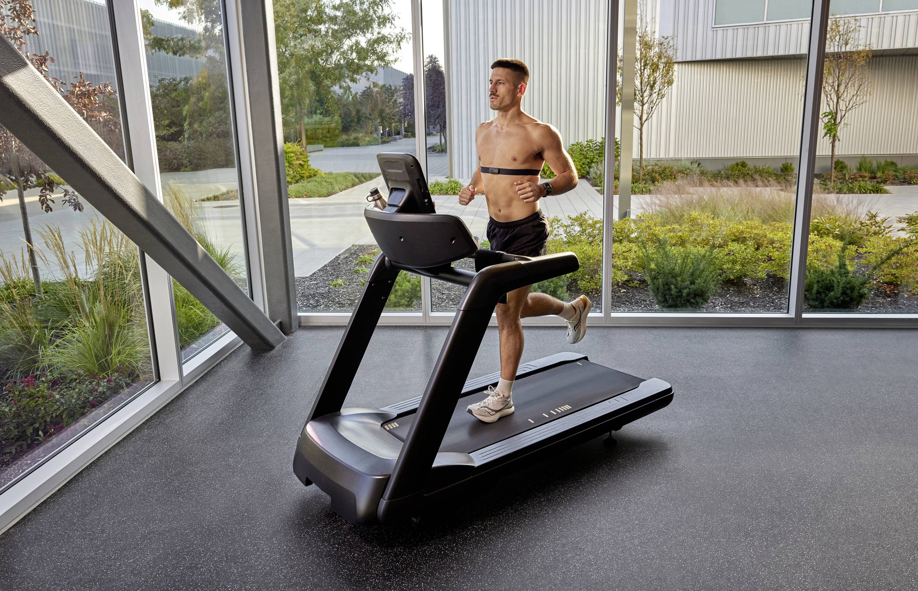 Garmin HRM 200 (M-XL) Herzfrequenz-Sensor Größe=L/XL Schwarz