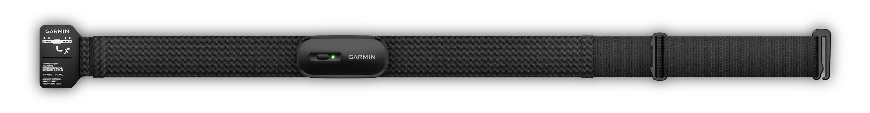 Garmin HRM 200 (M-XL) Herzfrequenz-Sensor Größe=L/XL Schwarz