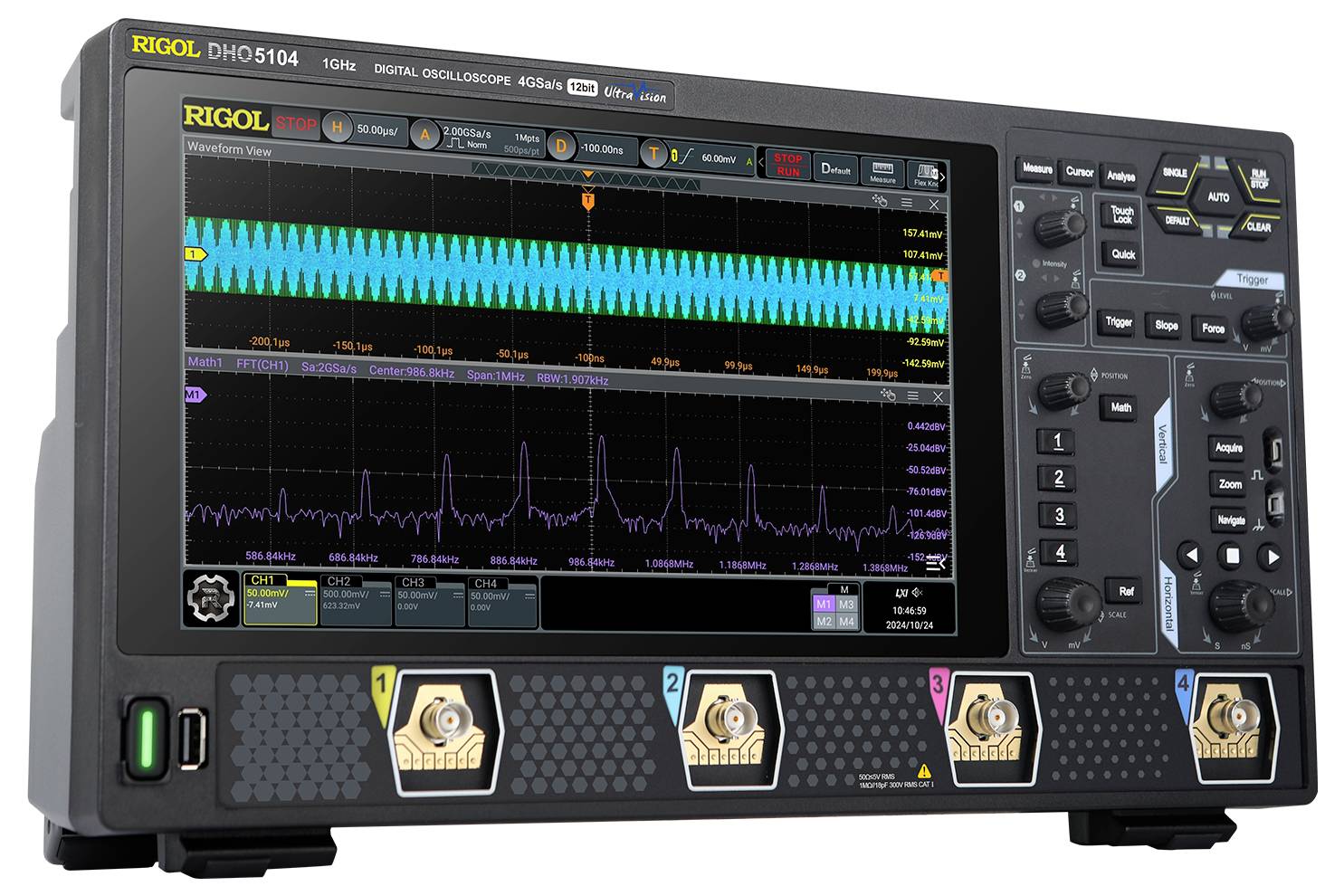 Rigol DHO5104  Digital-Oszilloskop 1St.