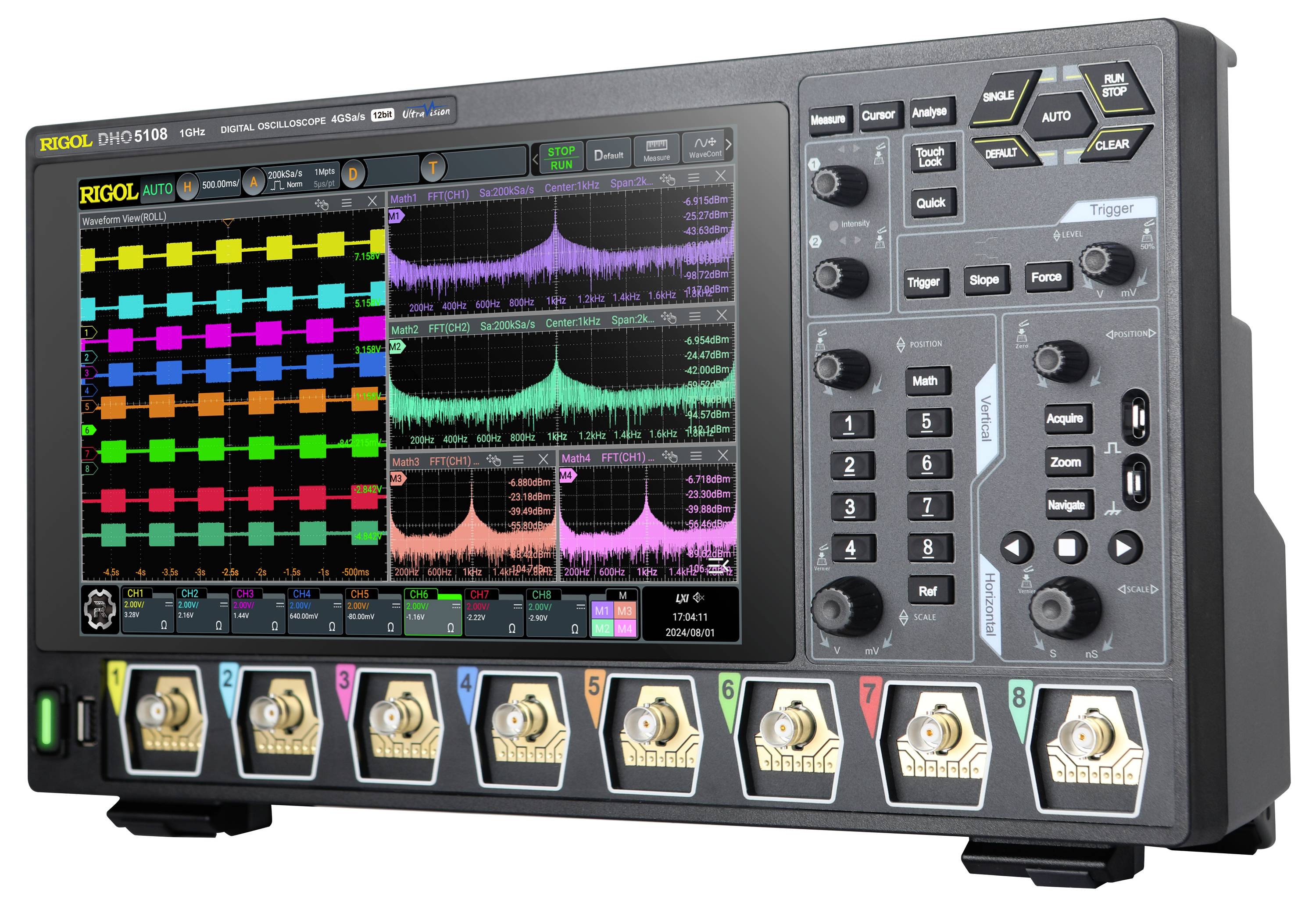 Rigol DHO5108   Digital-Oszilloskop 1 St.