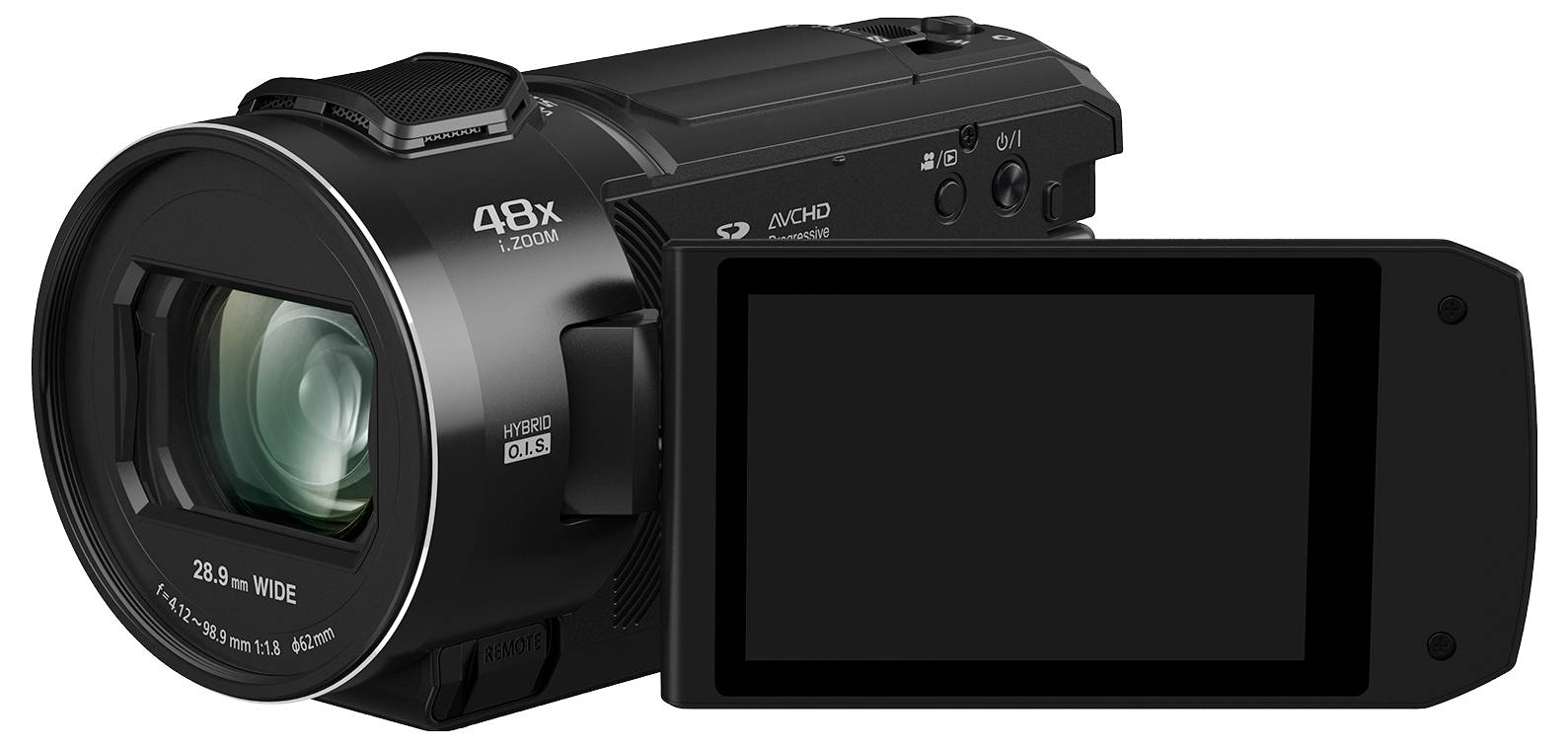 Panasonic HC-V900E-K Camcorder 7.5cm 2.95 Zoll 6.1 Megapixel Opt. Zoom: 24 x Schwarz