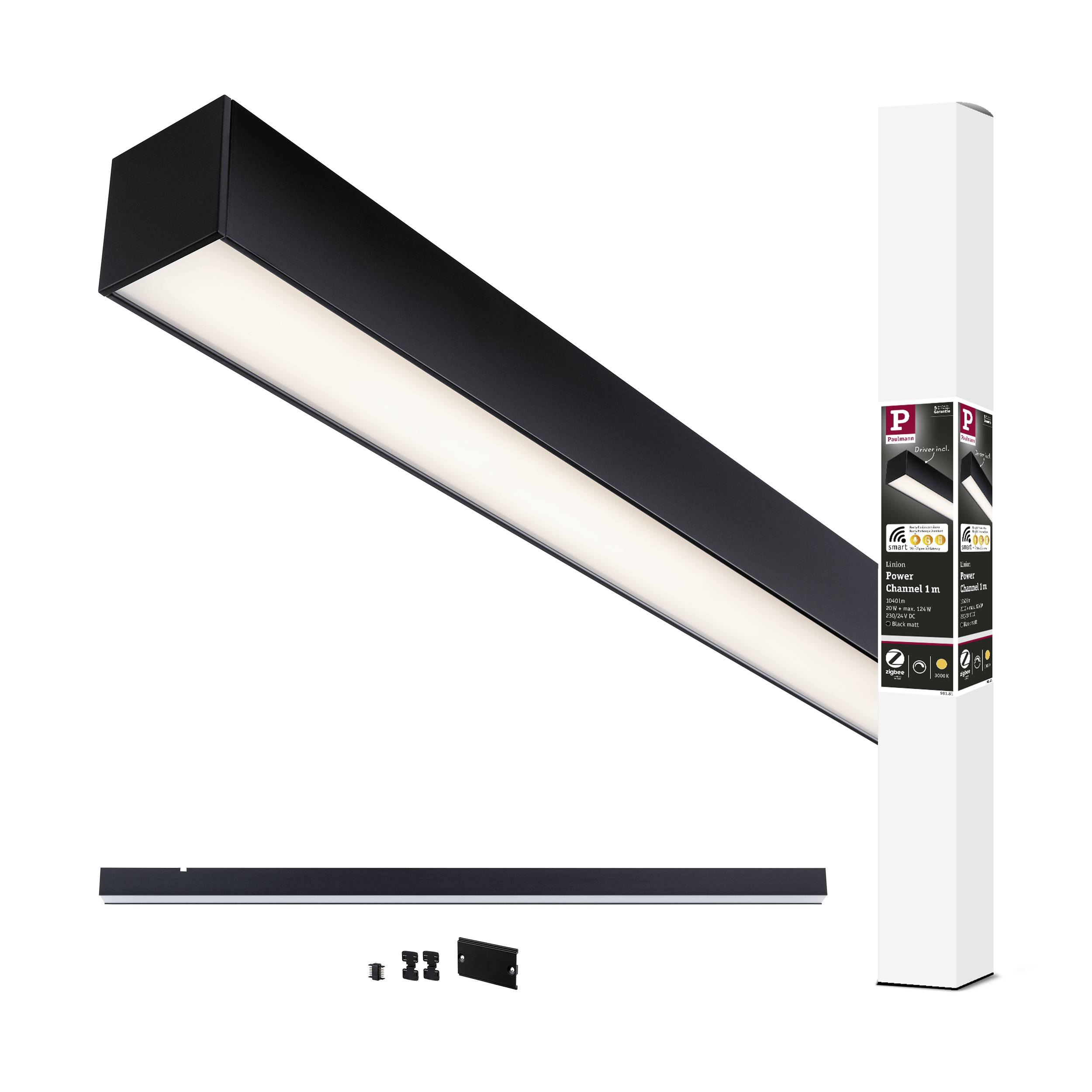 Paulmann Linion 98181 Einspeisung Schwarz