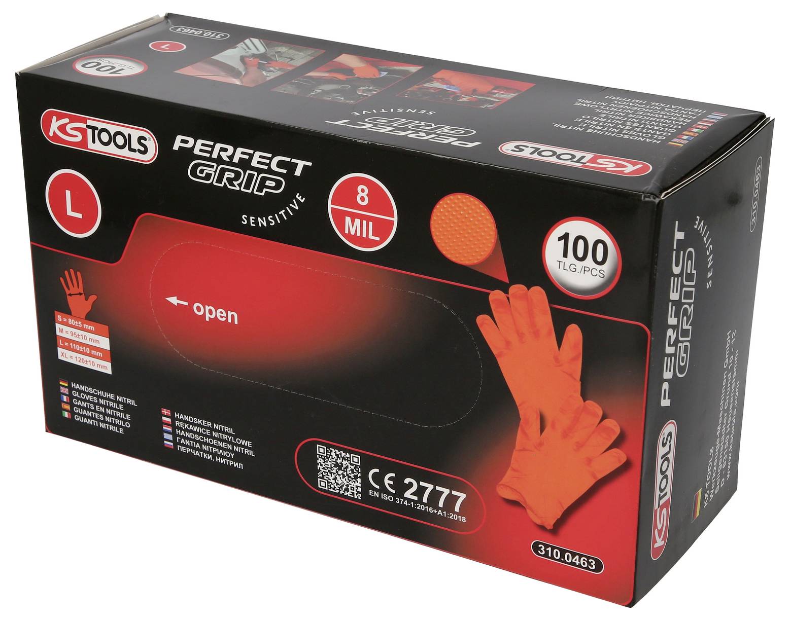 KS Tools 310.0463 100 St. Einweghandschuh