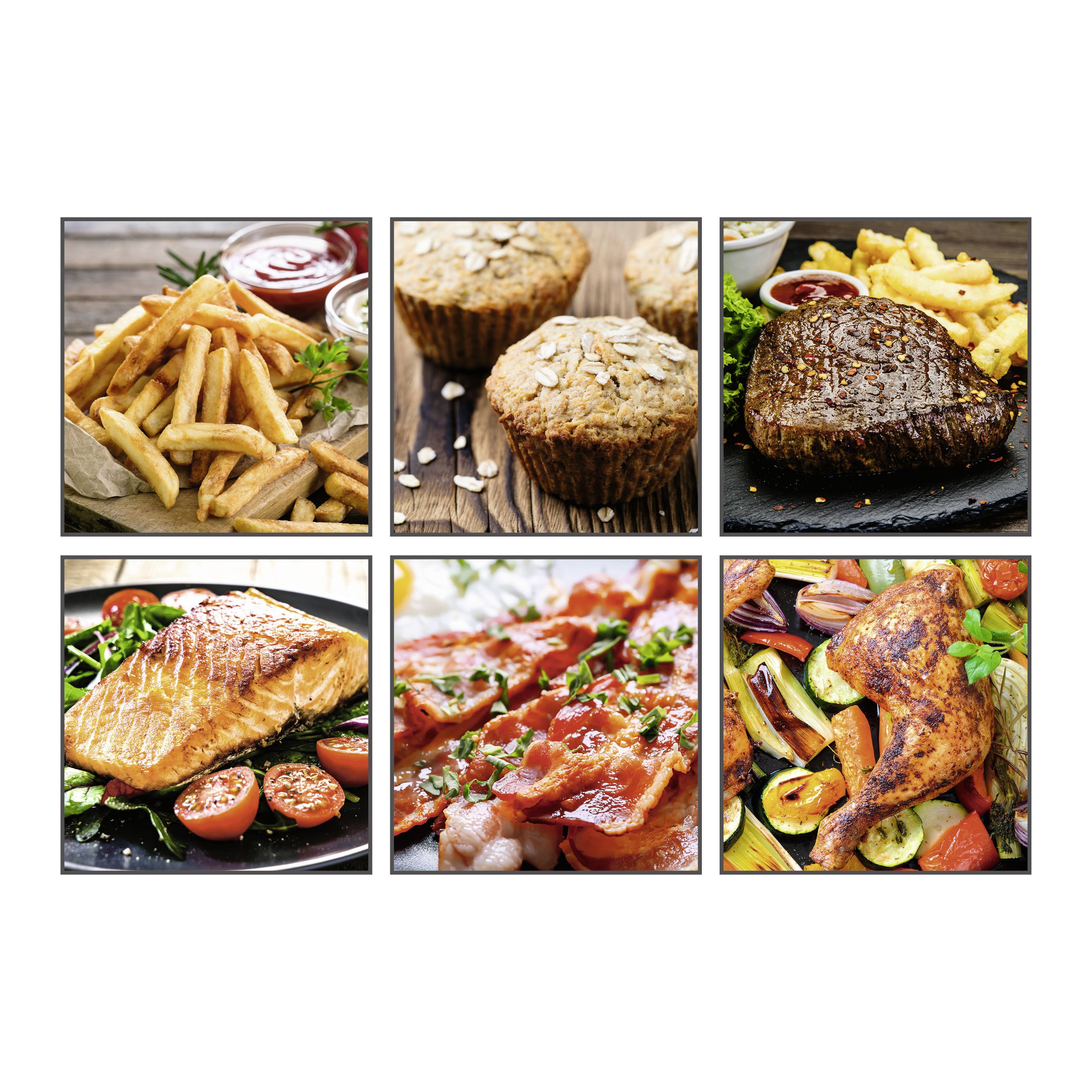 GourmetMaxx Heißluft-Fritteuse 2,3l 1000W schwarz Heißluft-Fritteuse 1000 W Schwarz