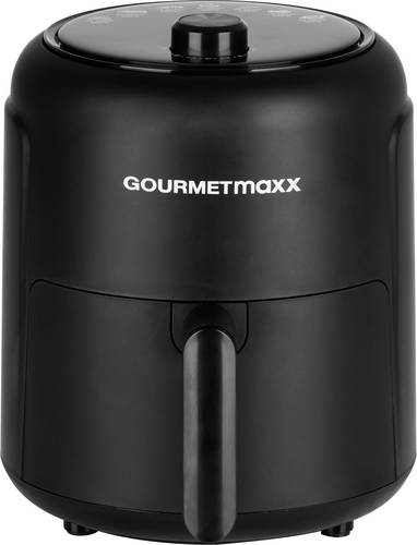 GourmetMaxx Heißluft-Fritteuse 2,3l 1000W schwarz Heißluft-Fritteuse 1000W Schwarz