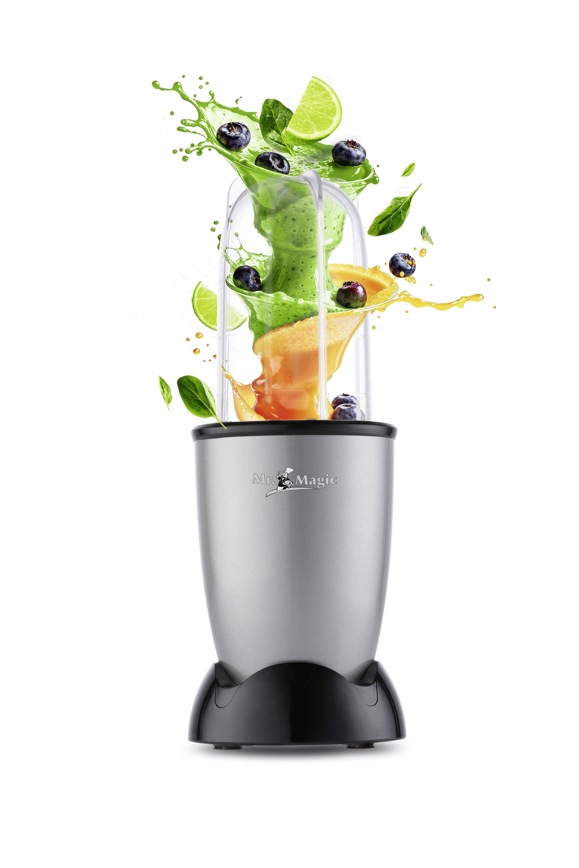 GourmetMaxx 14949 Mixer Mr. Magic 18-tlg. 400W grau/schwarz