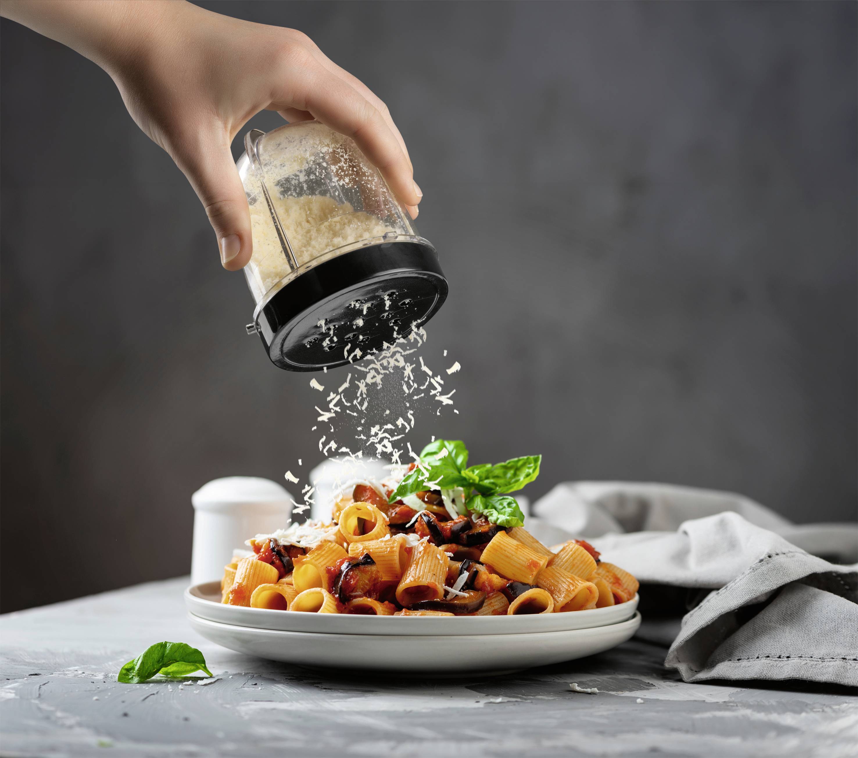 GourmetMaxx 14949 Mixer Mr. Magic 18-tlg. 400W grau/schwarz