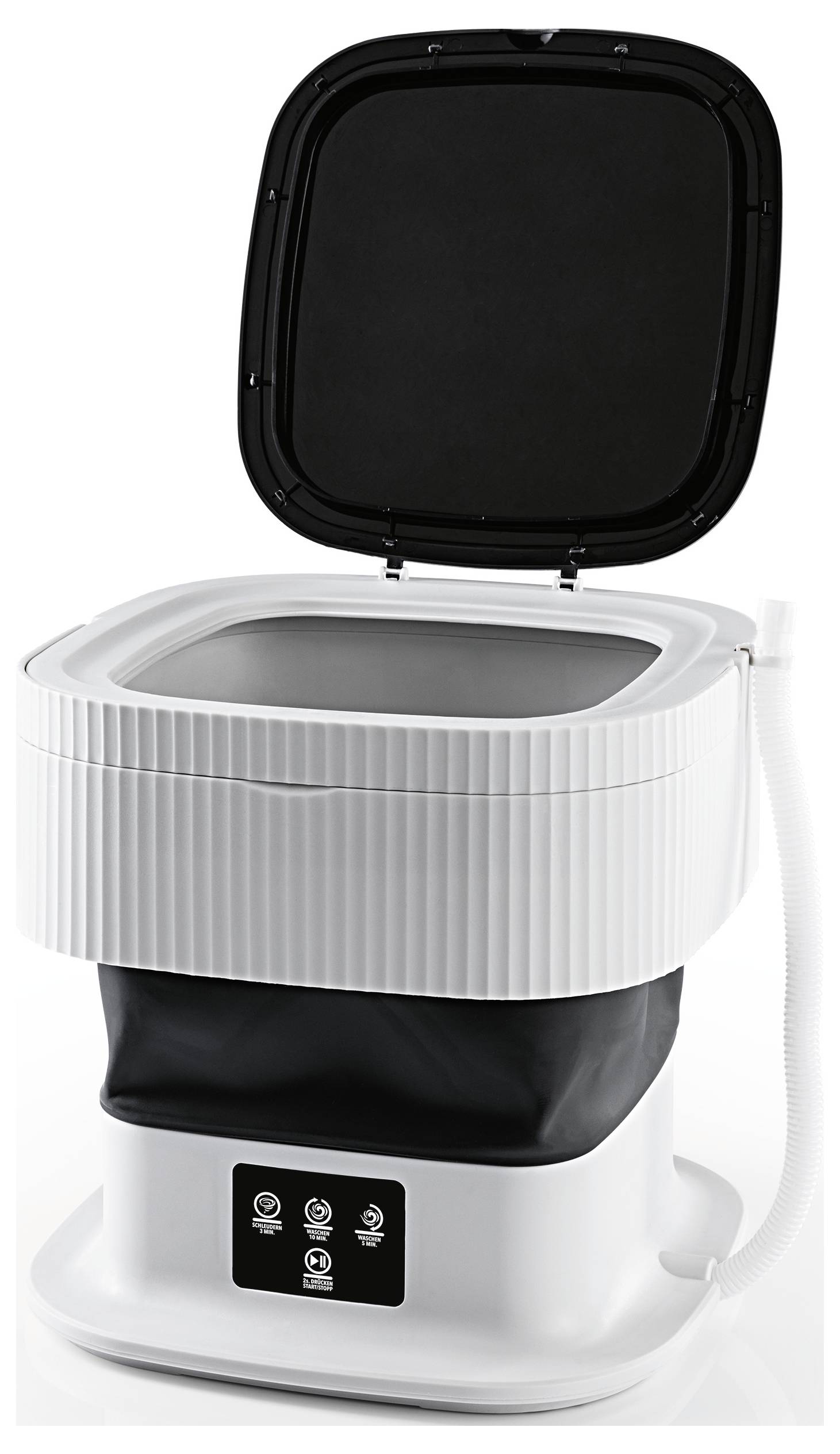 CleanMaxx Mini-Waschmaschine faltbar 40W weiß faltbar 15056 1St.