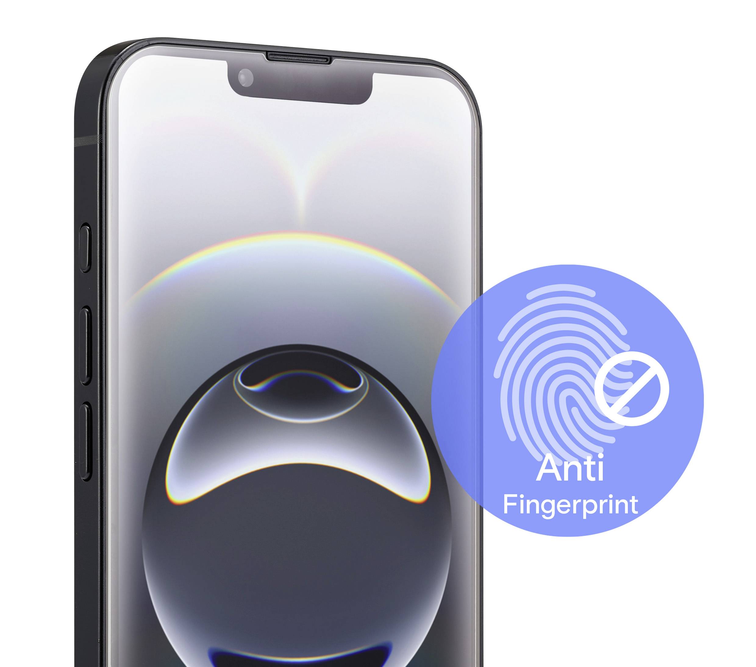 Renkforce Displayschutzglas Apple iPhone 16e 1 St. Anti-Fingerprint RF-6788306