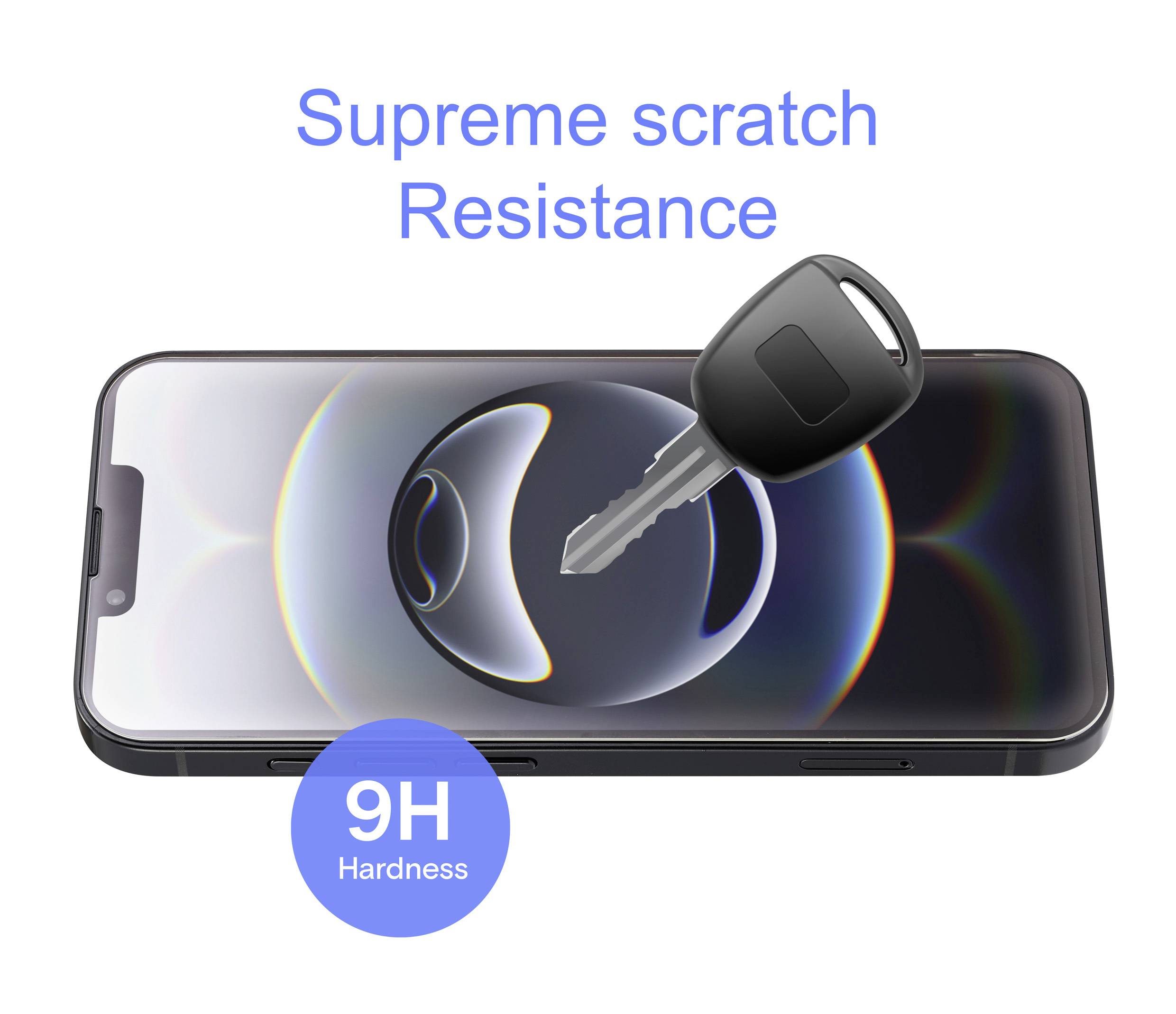 Renkforce Displayschutzglas Apple iPhone 16e 1 St. Anti-Fingerprint RF-6788306