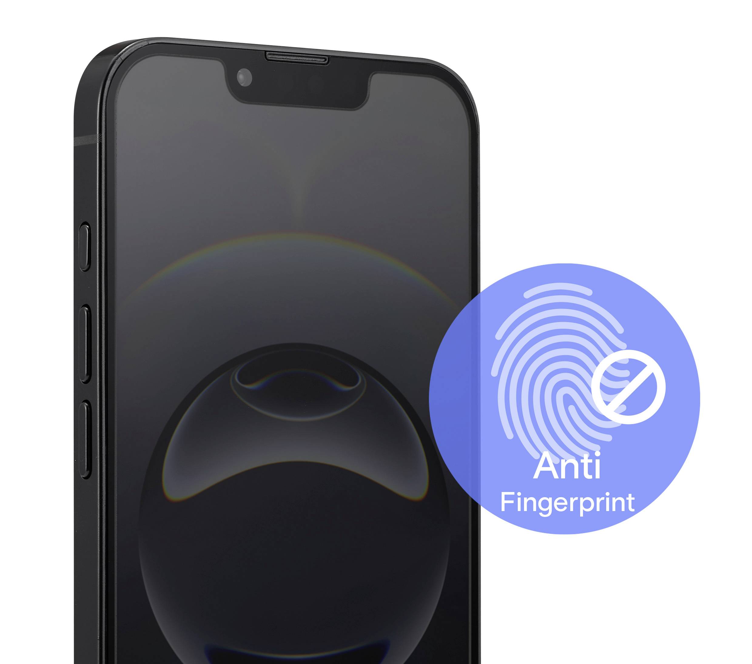 Renkforce Privacy Protection Displayschutzfolie mit Blickschutz iPhone 16e iPhone 16e 1 St. Anti-Fingerprint RF-6788308