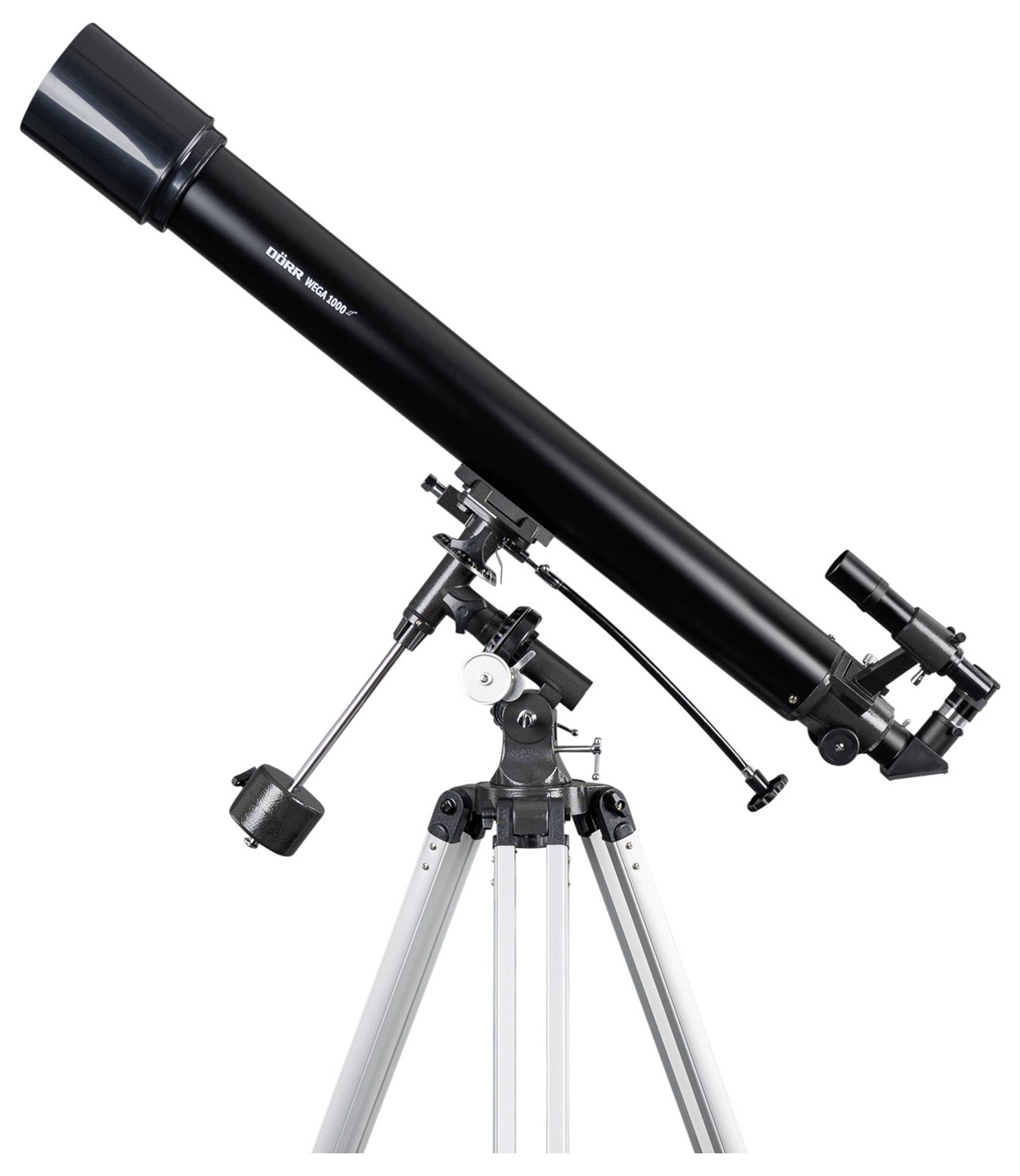 DÖRR Wega 1000 Linsen-Teleskop Achromatisch Vergrößerung 40 bis 332 x