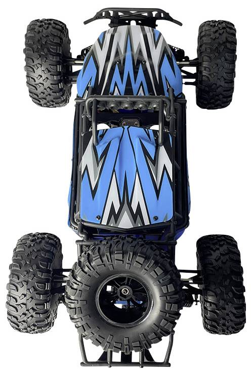 VRX AGAMA Blau-Schwarz Brushless 1:10 RC Modellauto Elektro Buggy Allradantrieb (4WD) RtR 2,4GHz Inkl. Akku und Ladegerät