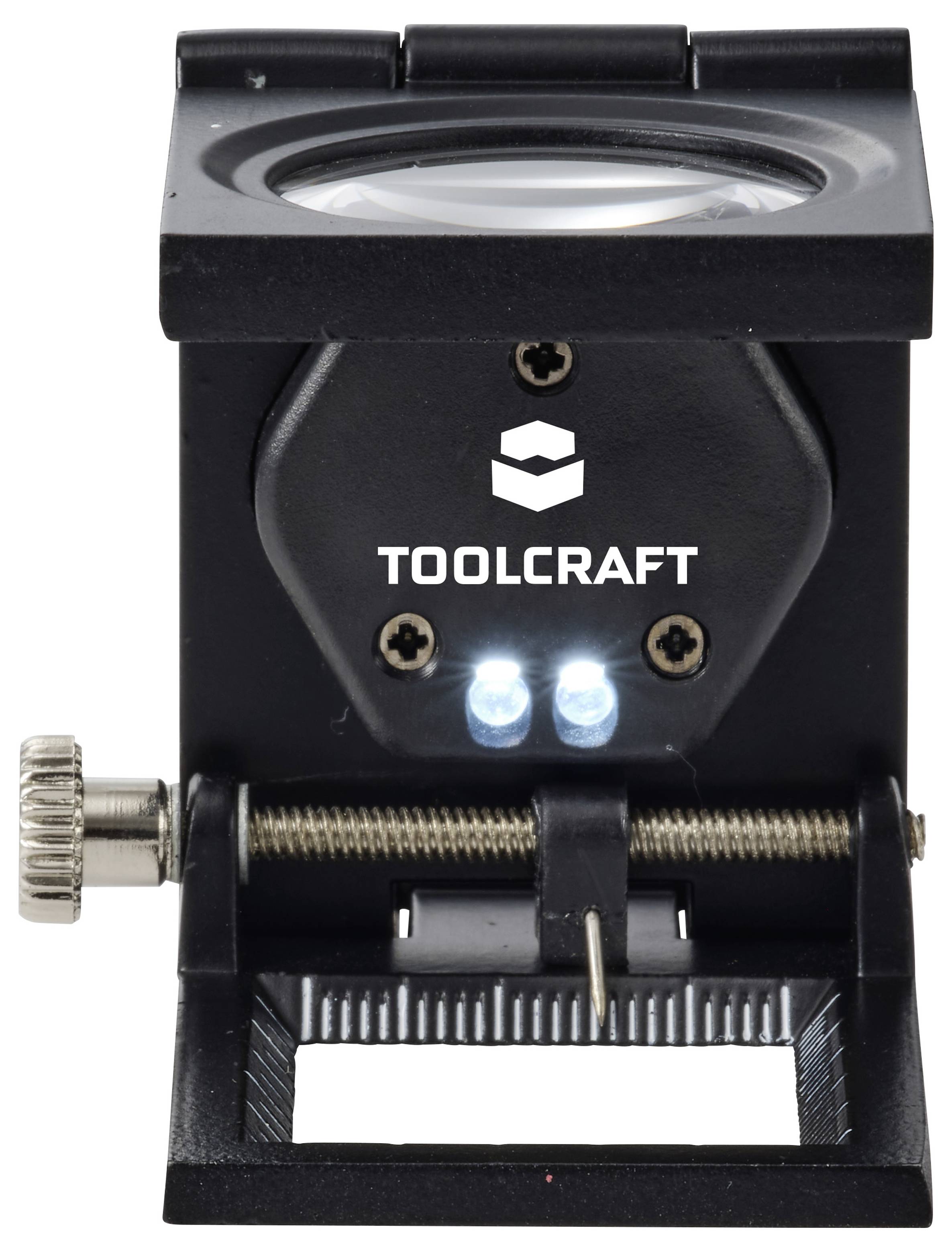 TOOLCRAFT TO-10182528 Fadenzähler Vergrößerungsfaktor: 6 x Linsengröße: (Ø) 28mm