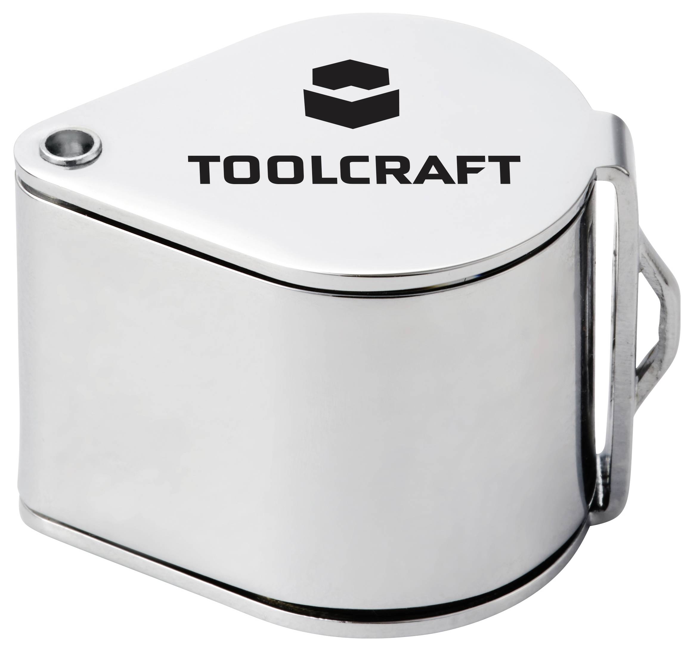 TOOLCRAFT TO-10182537 Einschlaglupe Vergrößerungsfaktor: 10 x Linsengröße: (Ø) 21mm