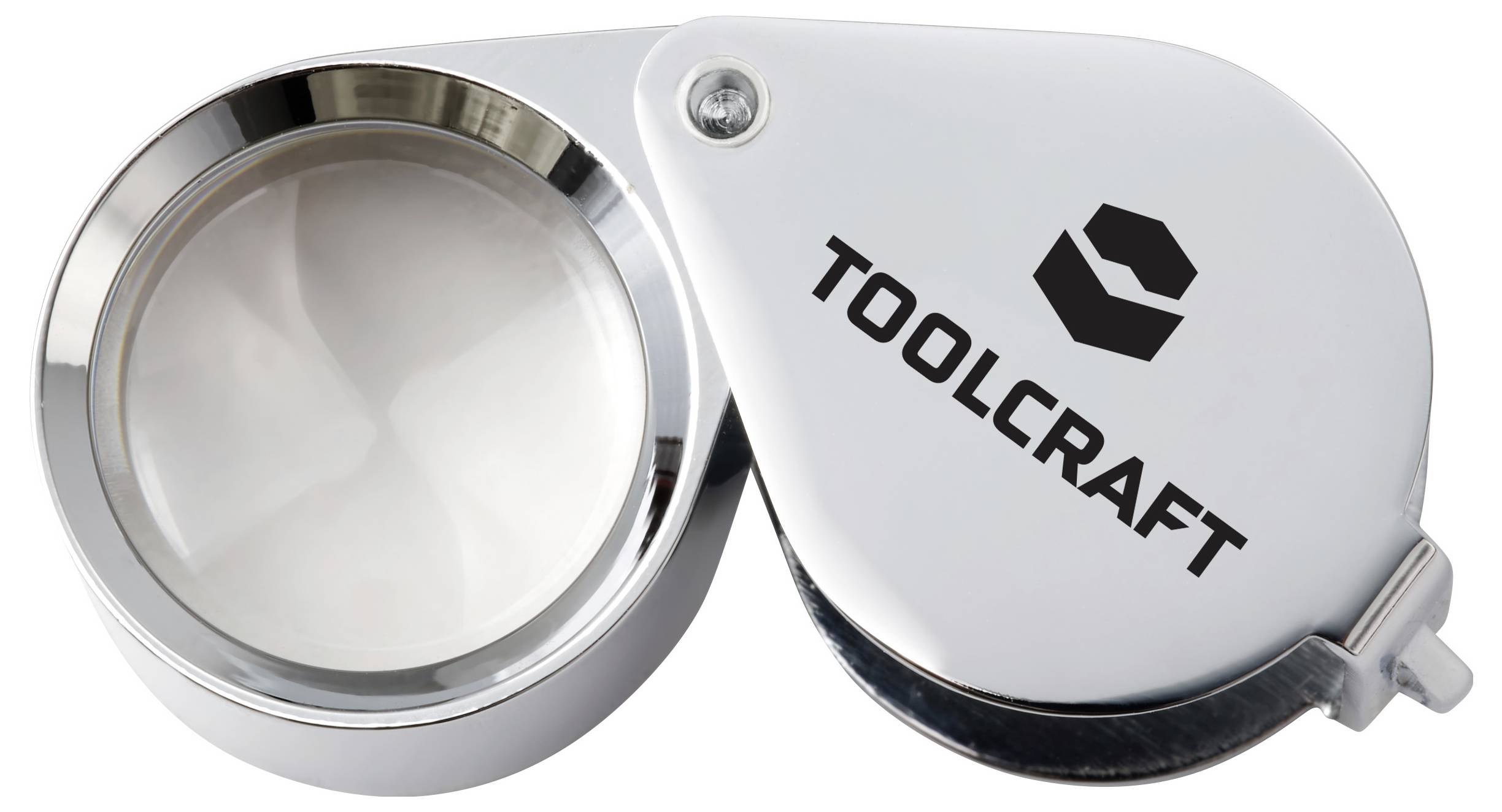 TOOLCRAFT TO-10182537 Einschlaglupe Vergrößerungsfaktor: 10 x Linsengröße: (Ø) 21mm