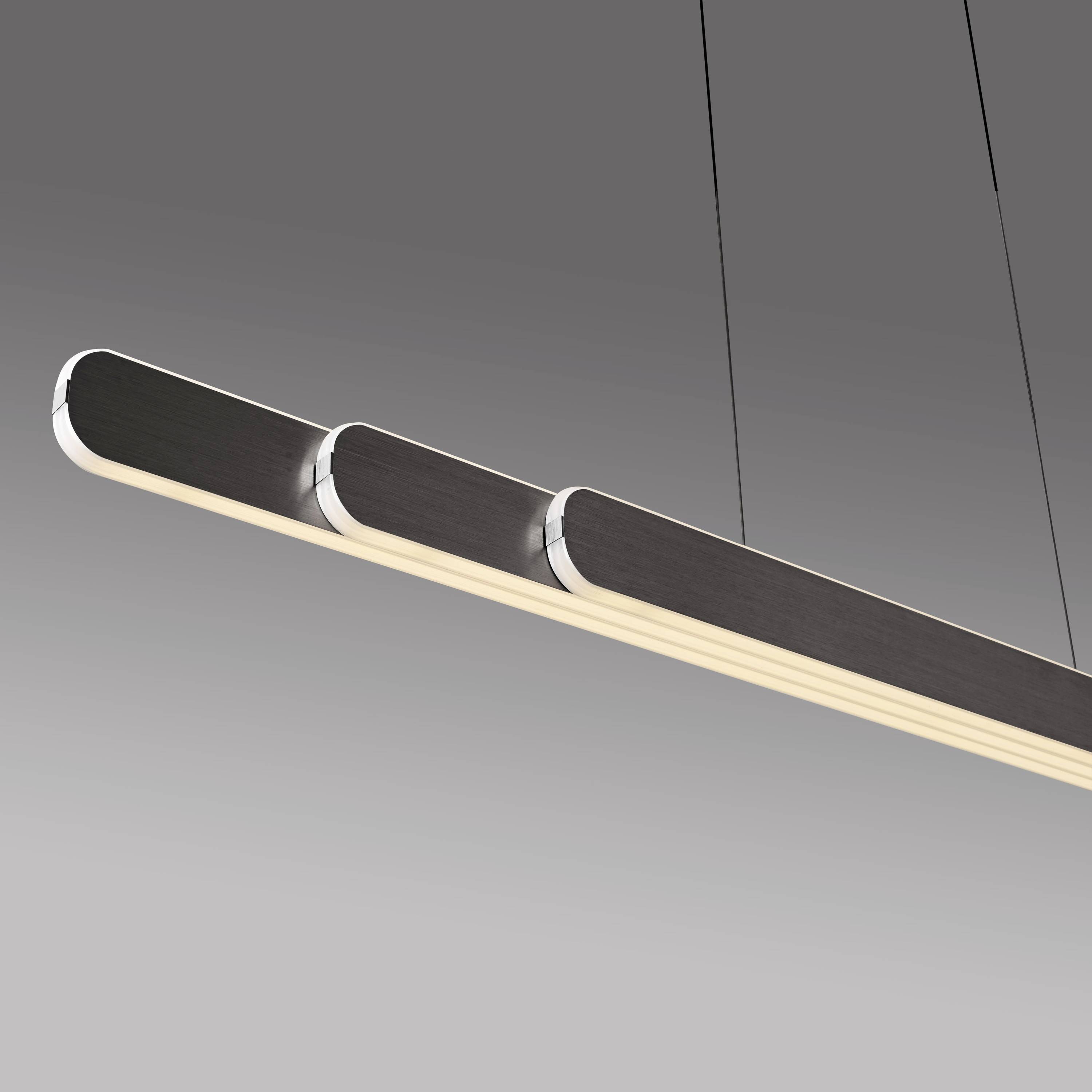 Paul Neuhaus ADRIANA ROUND 2577-34 LED-Pendelleuchte LED LED fest eingebaut 48W Dunkelbraun