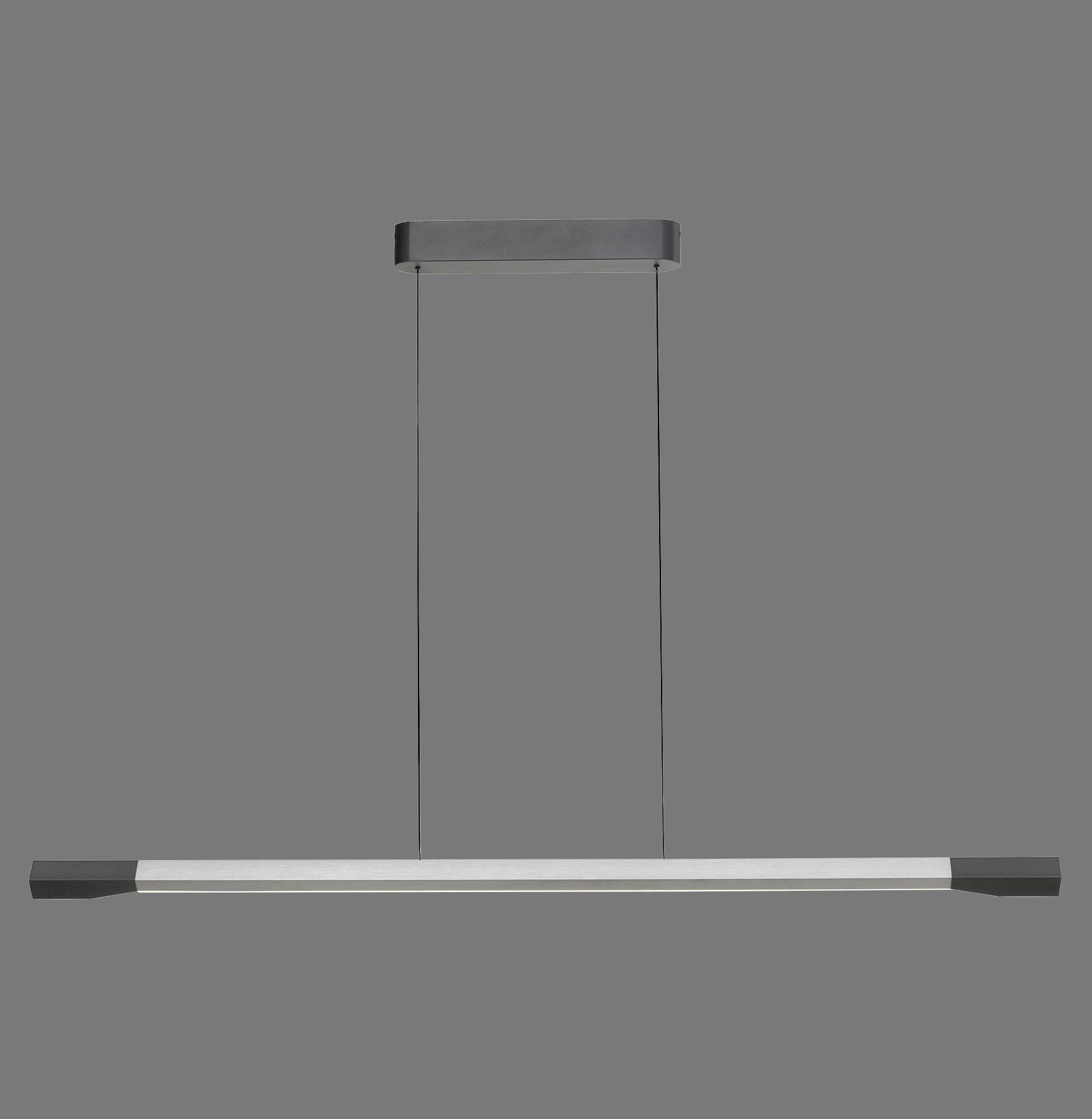 Paul Neuhaus HOOP 2732-33 LED-Pendelleuchte LED LED fest eingebaut 24W Aluminium (eloxiert), Anthrazit