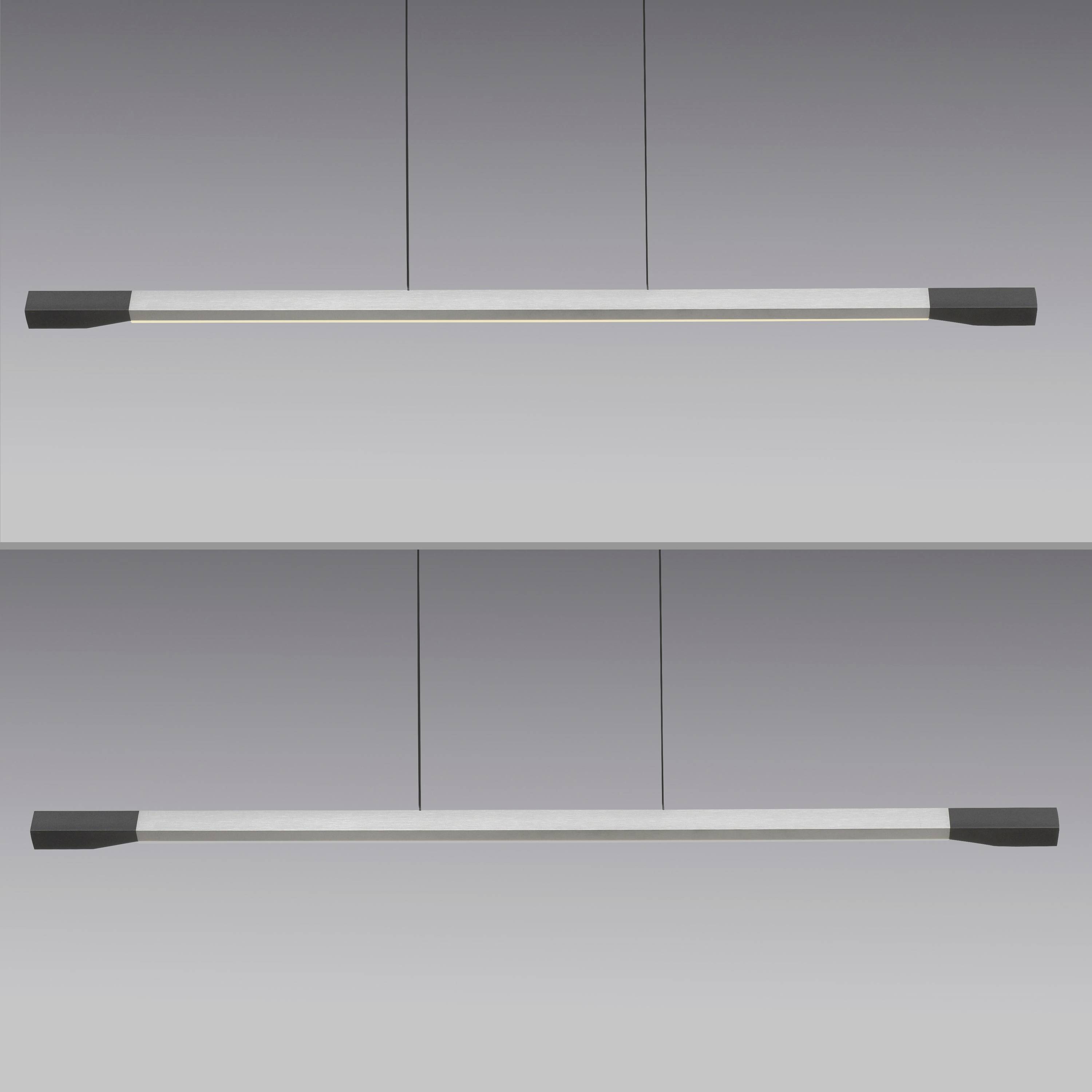 Paul Neuhaus HOOP 2732-33 LED-Pendelleuchte LED LED fest eingebaut 24W Aluminium (eloxiert), Anthrazit