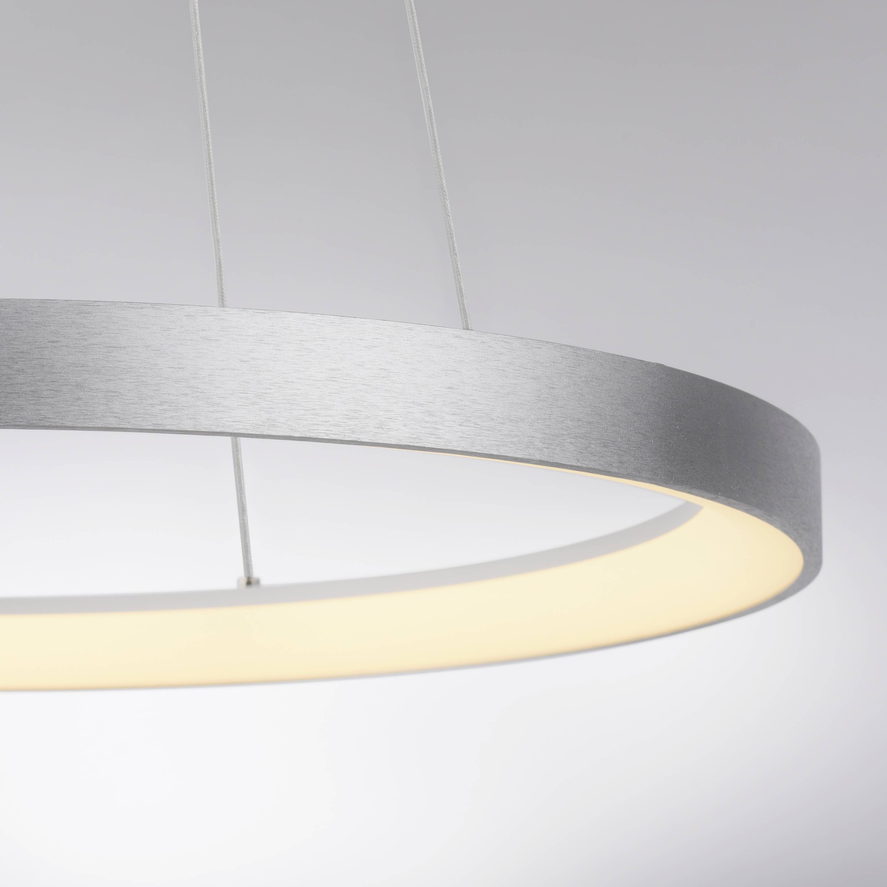 Paul Neuhaus HOOP 2851-95 LED-Pendelleuchte LED LED fest eingebaut 37W Aluminium