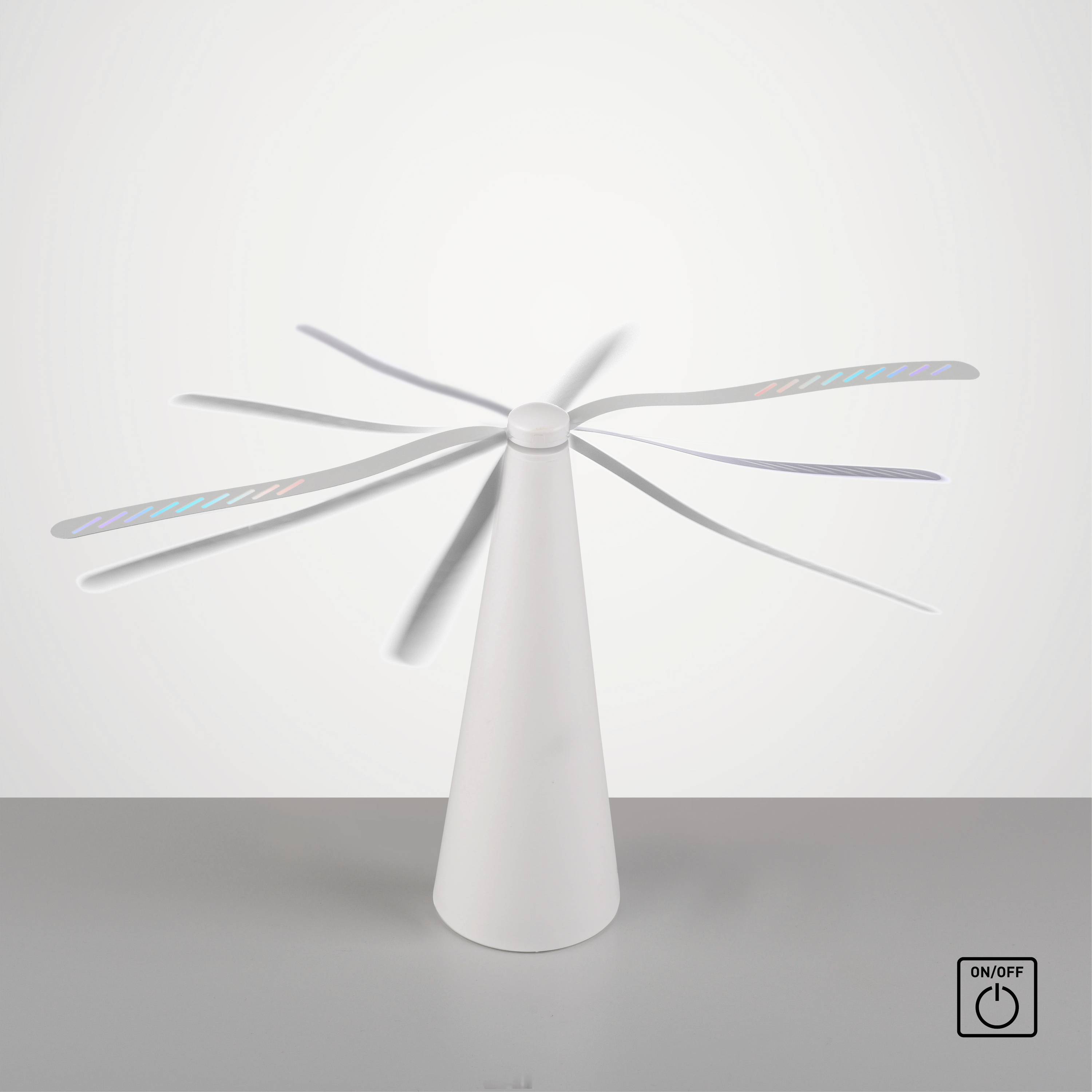 Just Light SWAT 86208-16 Insektenvertreiber Abschreckung 0.6W (Ø x H) 40cm x 24cm Weiß 1St.