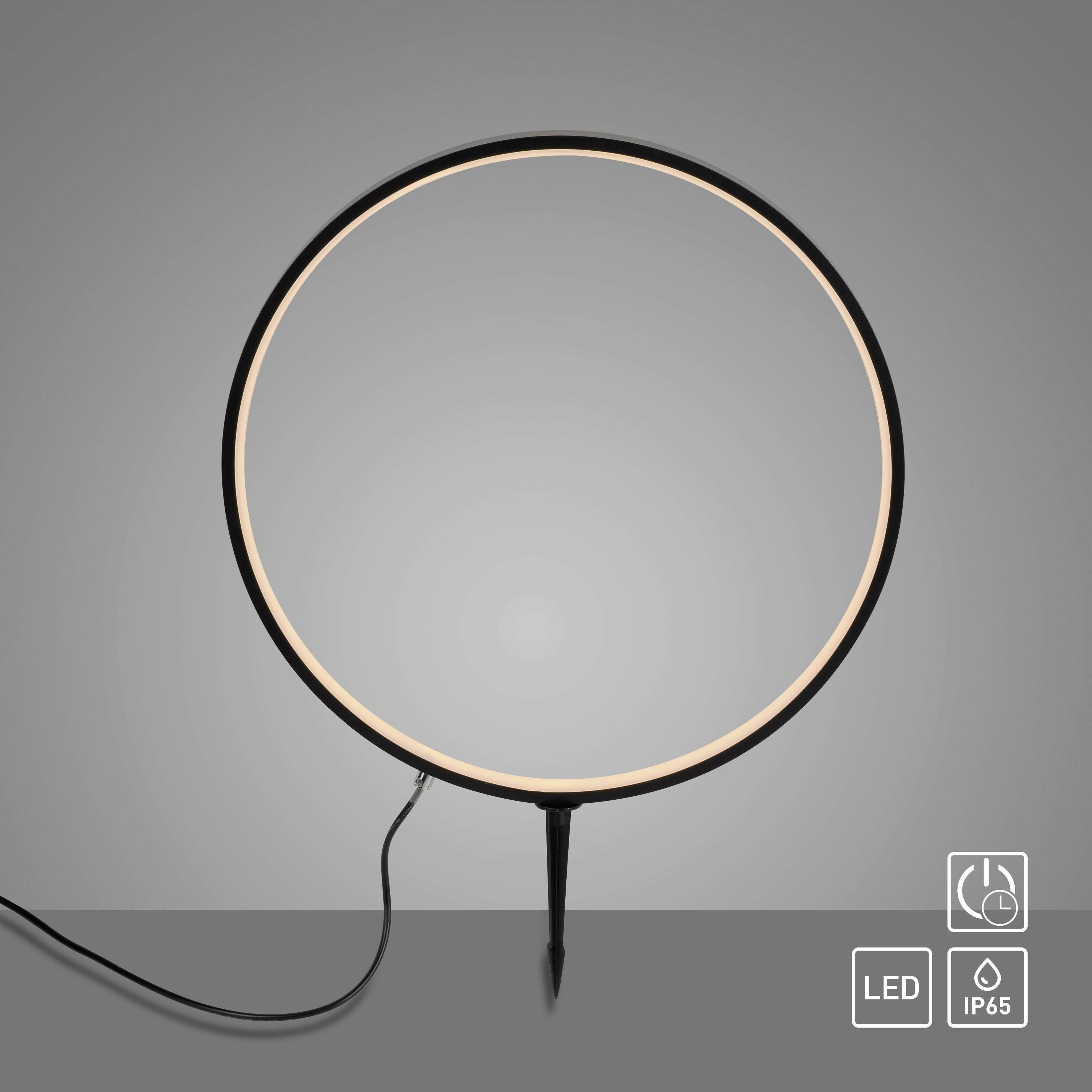 Just Light 19511-18 ZIRKULU LED-Gartenleuchte LED LED fest eingebaut 3.1W