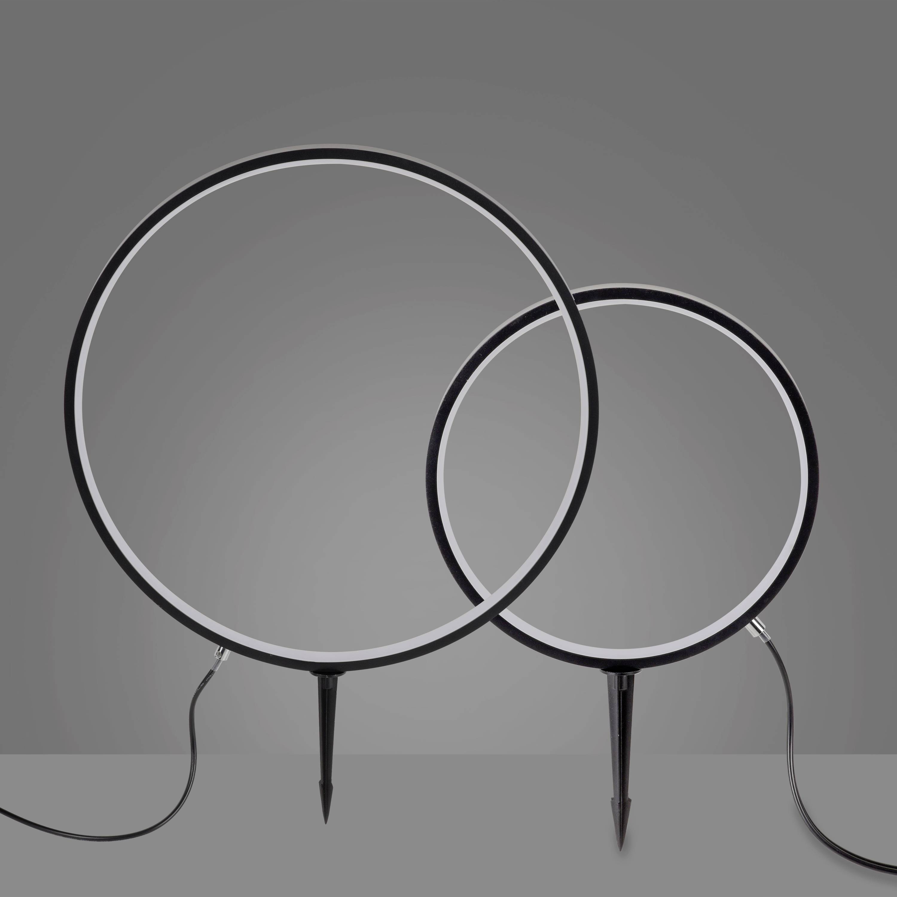 Just Light 1951X-SET ZIRKULU LED-Gartenleuchte LED LED fest eingebaut 5.3W