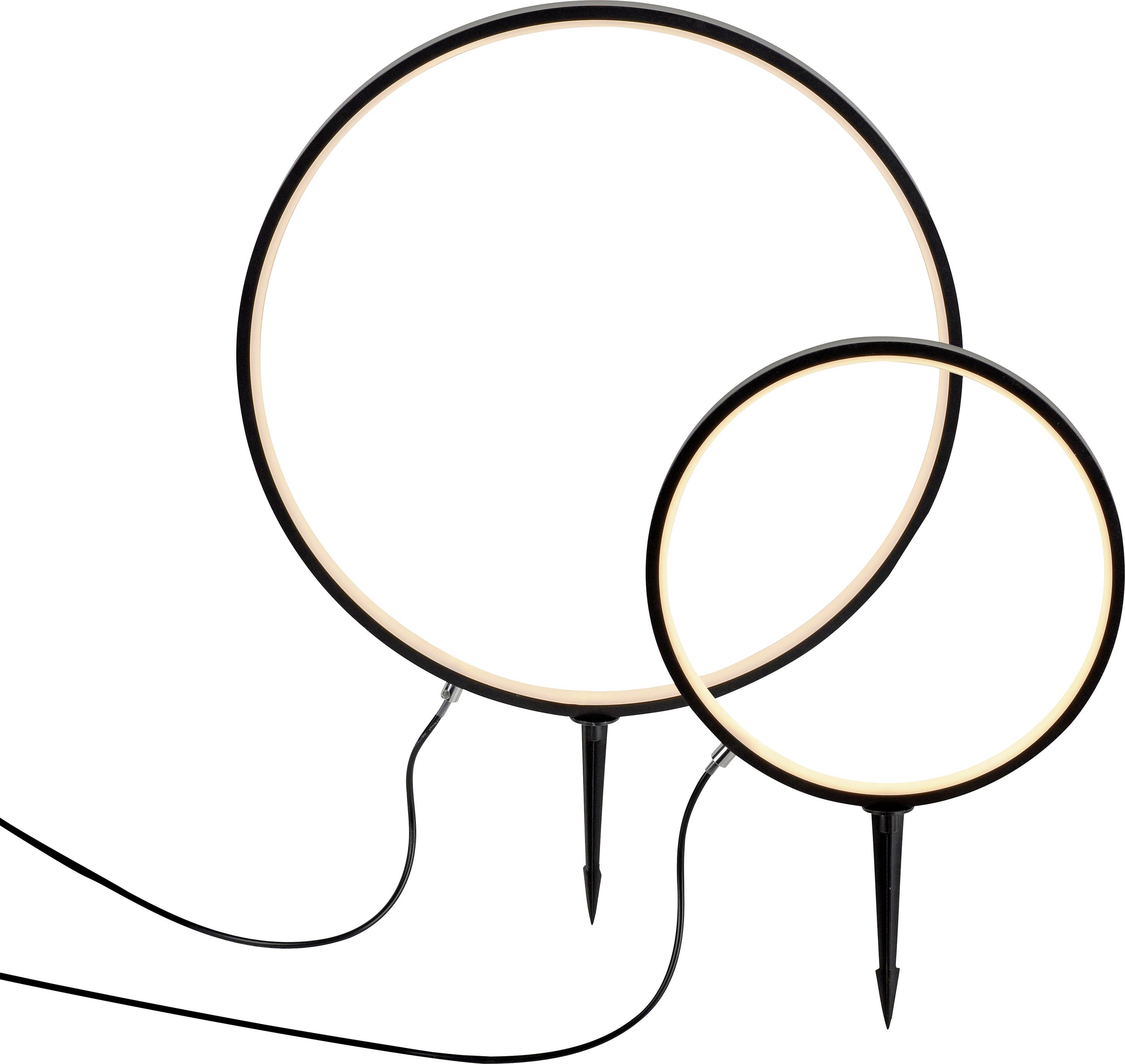 Just Light 1951X-SET ZIRKULU LED-Gartenleuchte LED LED fest eingebaut 5.3W