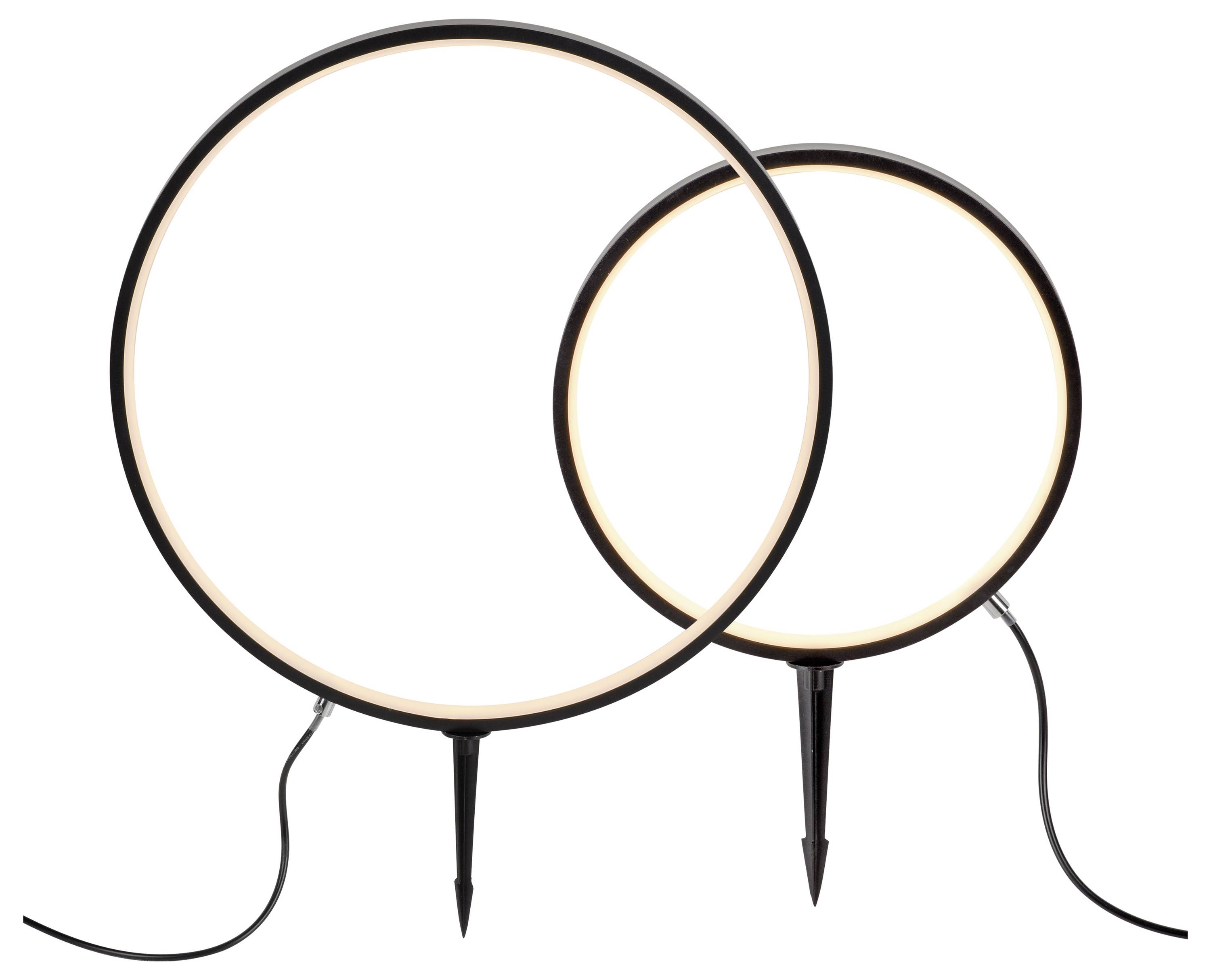 Just Light 1951X-SET ZIRKULU LED-Gartenleuchte LED LED fest eingebaut 5.3W