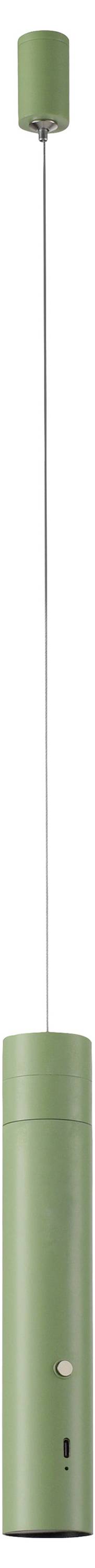 Just Light ATTACH 18281-43 LED-Pendelleuchte LED LED fest eingebaut 3W Grün