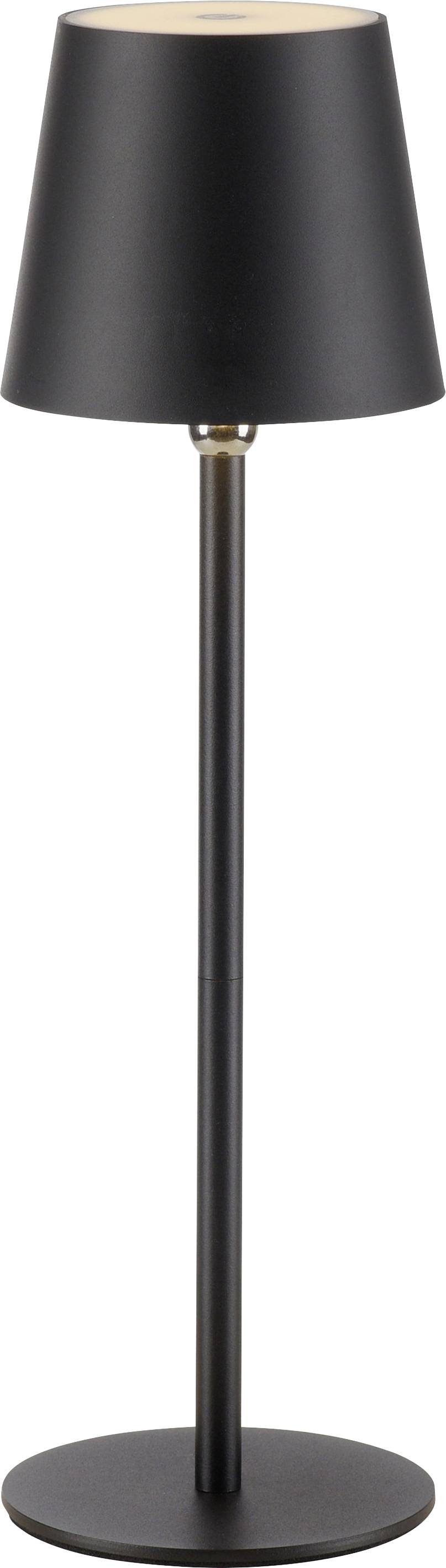 Just Light BOTERIA 19251-18 Akku-Tischlampe LED LED fest eingebaut 2.5W Schwarz