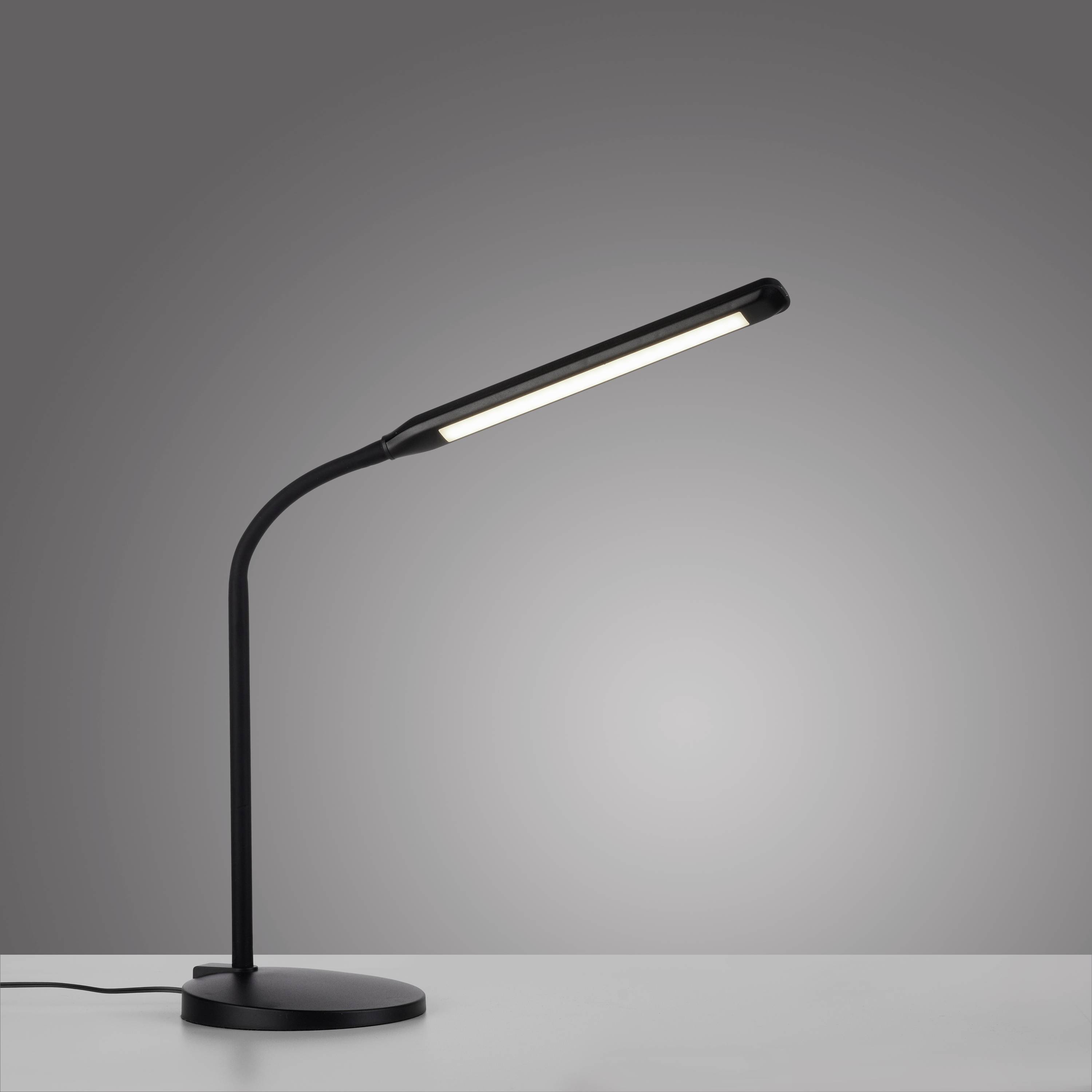 Just Light ELLY 11030-18 LED-Tischlampe LED LED fest eingebaut 6W Schwarz