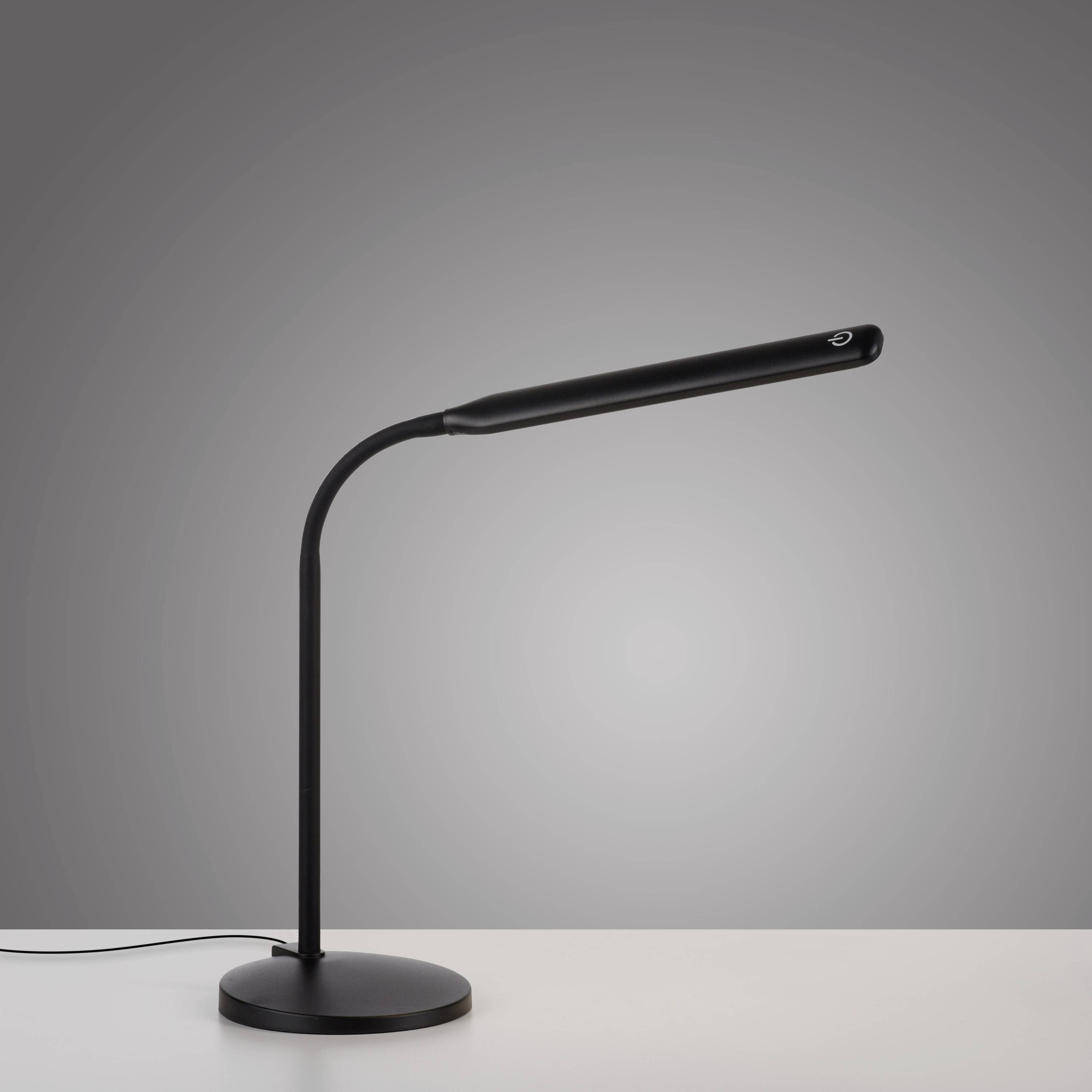 Just Light ELLY 11030-18 LED-Tischlampe LED LED fest eingebaut 6W Schwarz