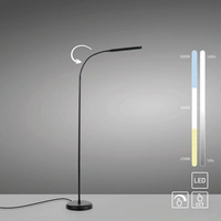 Just Light ELLY 11031-18 LED-Stehlampe LED LED fest eingebaut 6W Schwarz Just Light ELLY 11031-18 LED-Stehlampe LED LED fest eingebaut 6W Schwarz