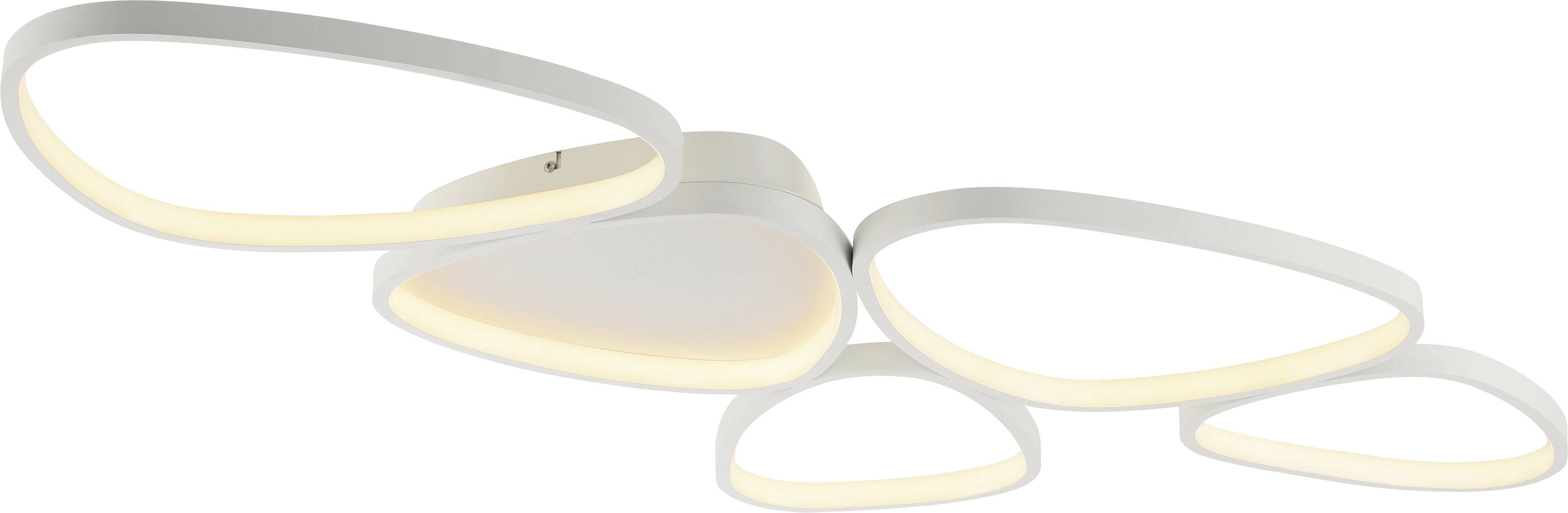 Just Light 14045-16 PEBBLES LED-Deckenleuchte LED LED fest eingebaut 42W Weiß