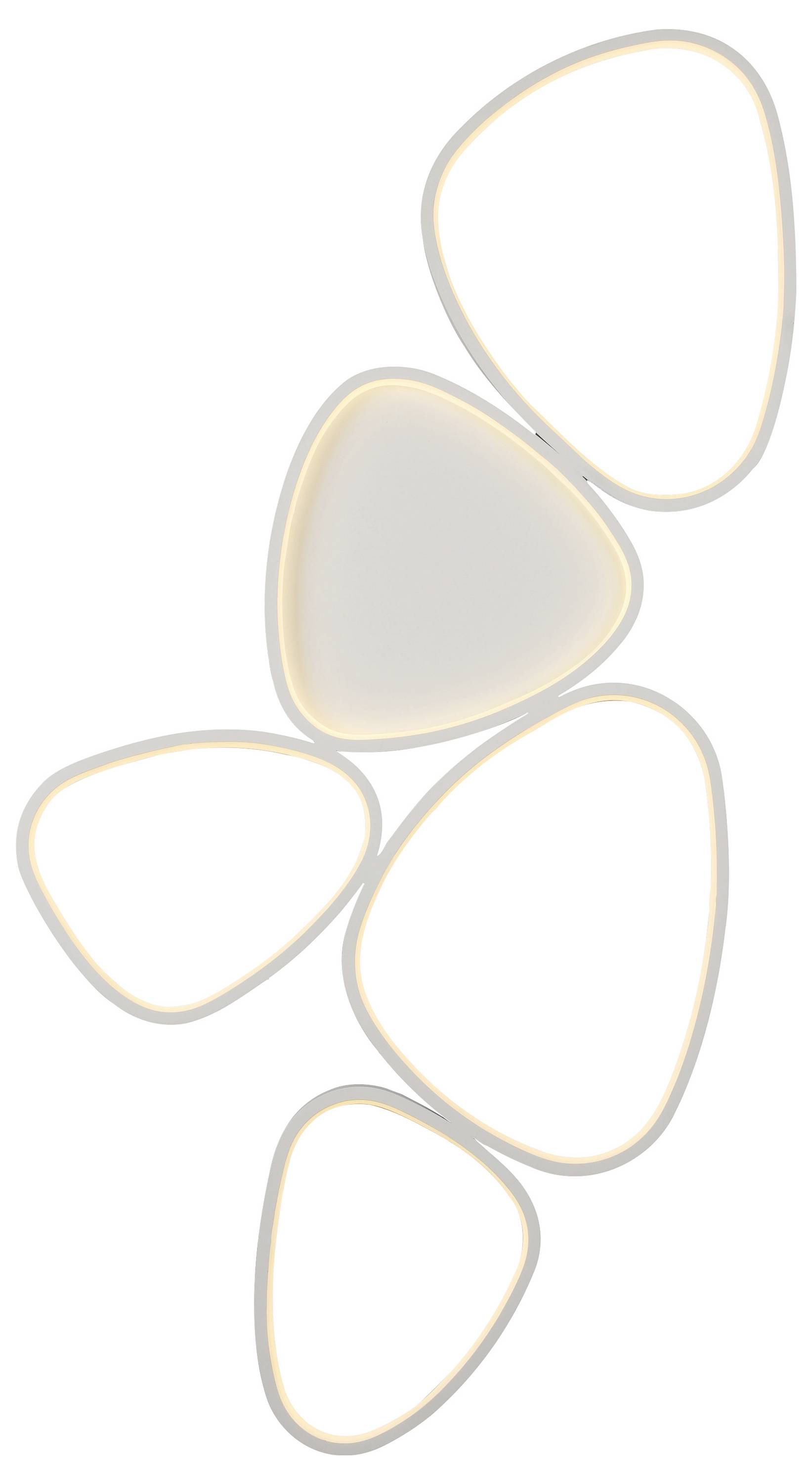 Just Light 14045-16 PEBBLES LED-Deckenleuchte LED LED fest eingebaut 42W Weiß