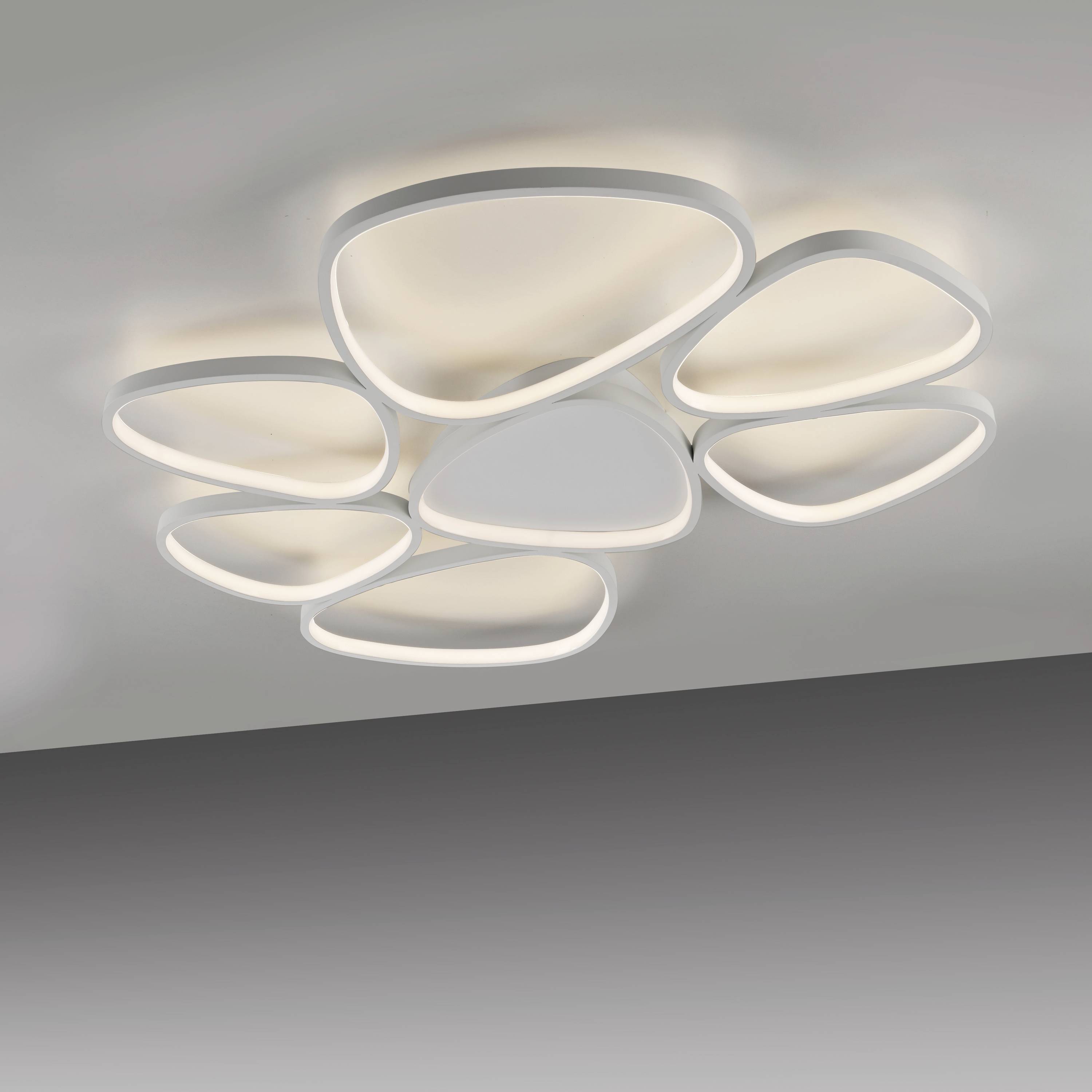 Just Light 14046-16 PEBBLES LED-Deckenleuchte LED LED fest eingebaut 54W Weiß