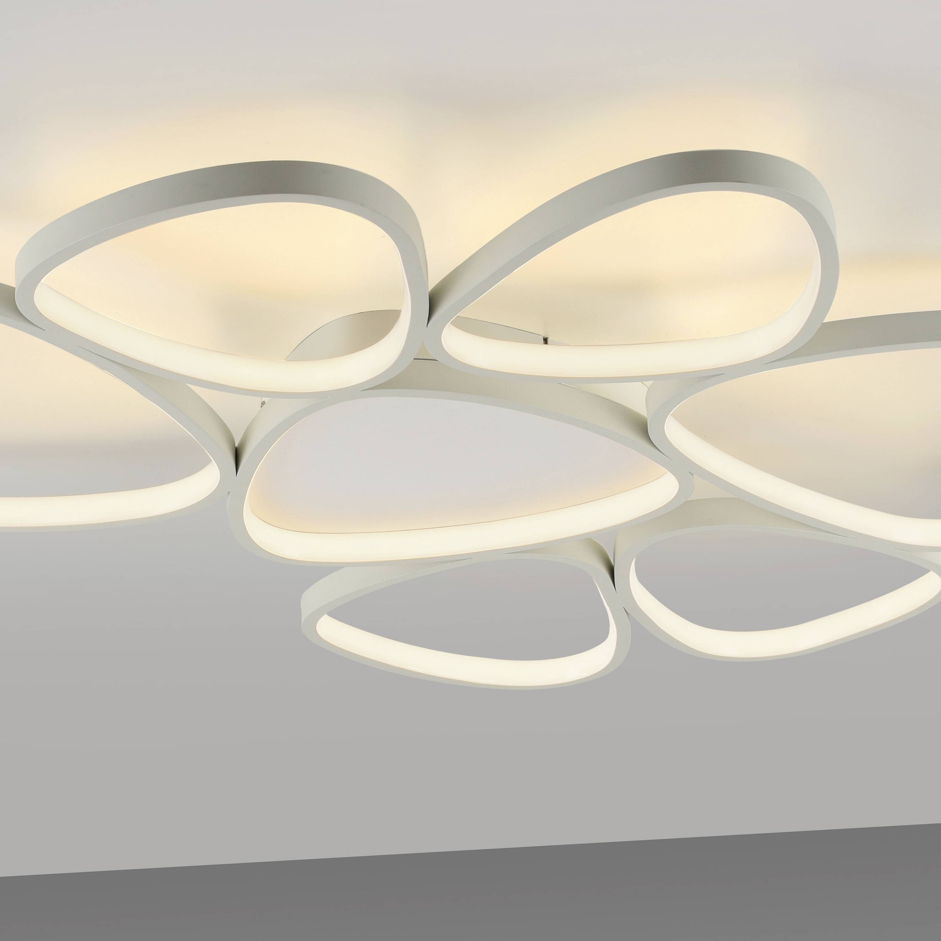 Just Light 14046-16 PEBBLES LED-Deckenleuchte LED LED fest eingebaut 54W Weiß