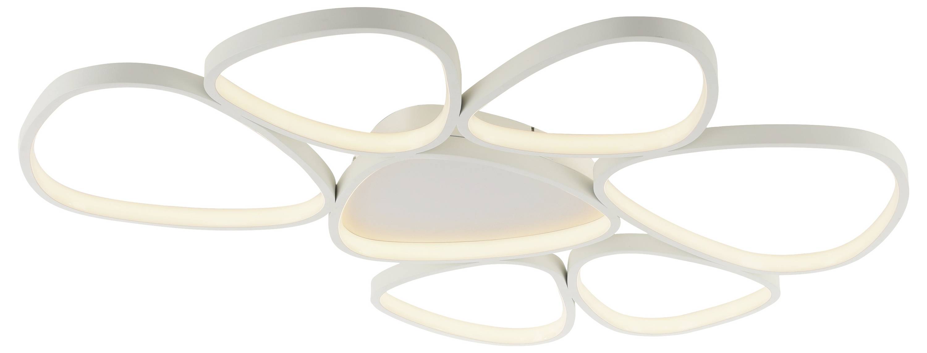 Just Light 14046-16 PEBBLES LED-Deckenleuchte LED LED fest eingebaut 54W Weiß