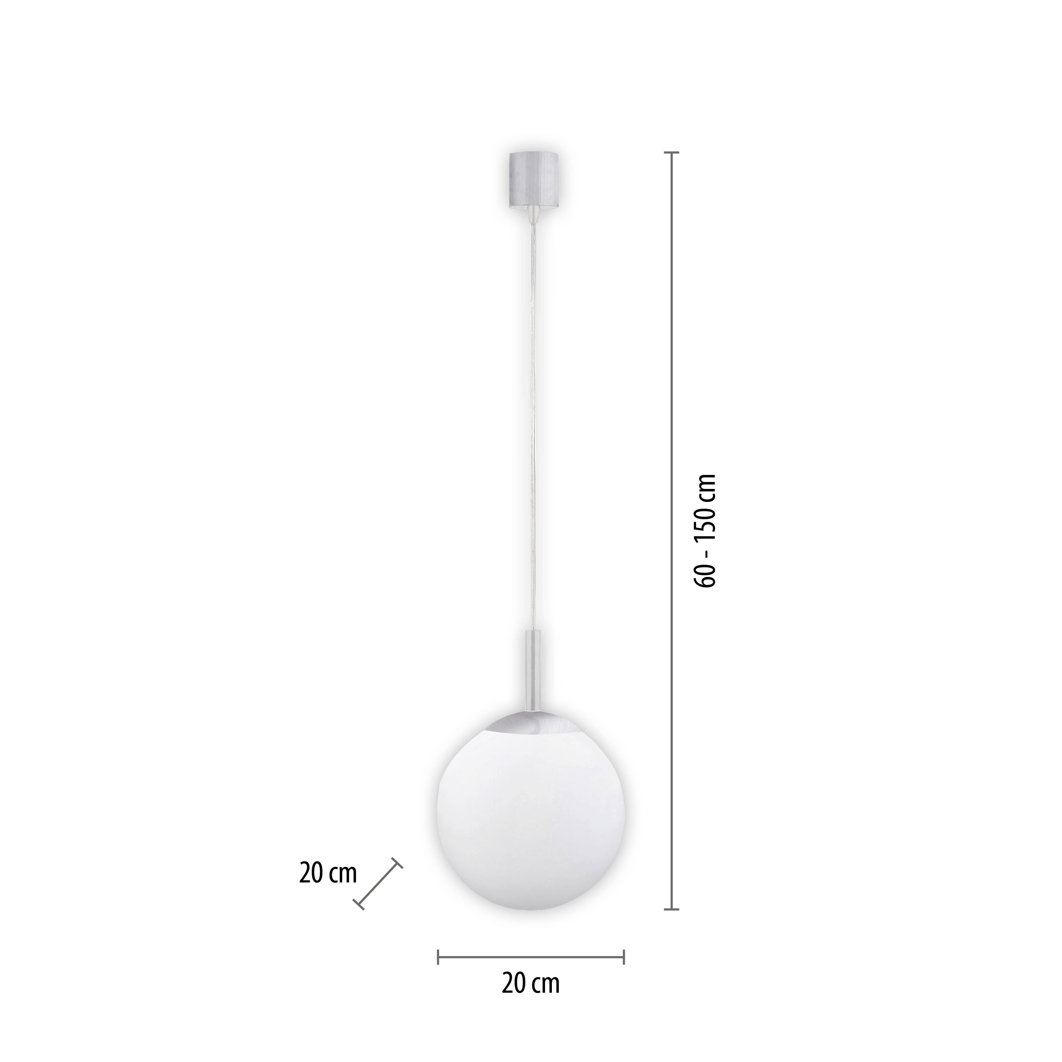 Just Light LOLASMART BOLO 22072-55 LED-Pendelleuchte E27 10W Stahl