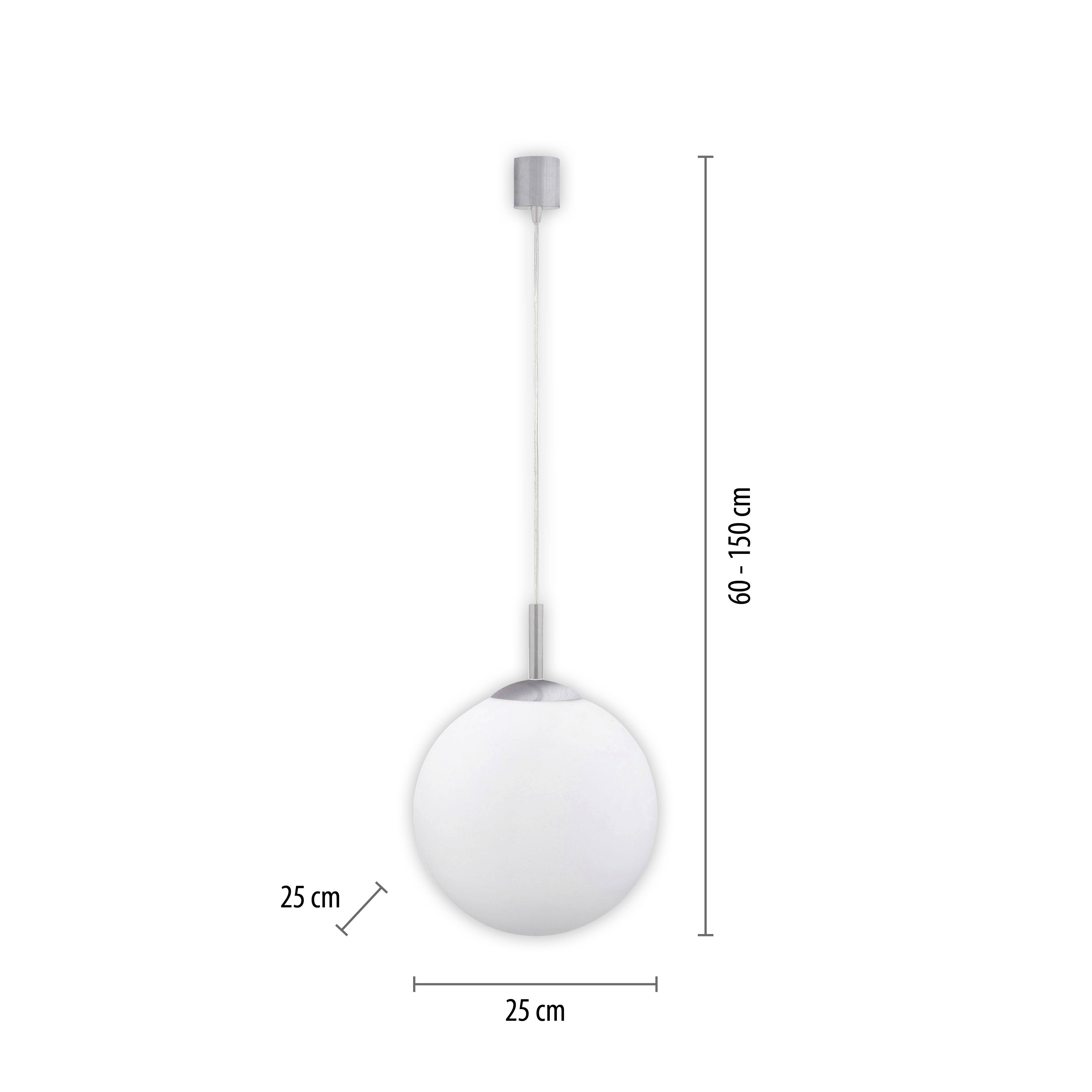 Just Light LOLASMART BOLO 22073-55 LED-Pendelleuchte E27 10W Stahl